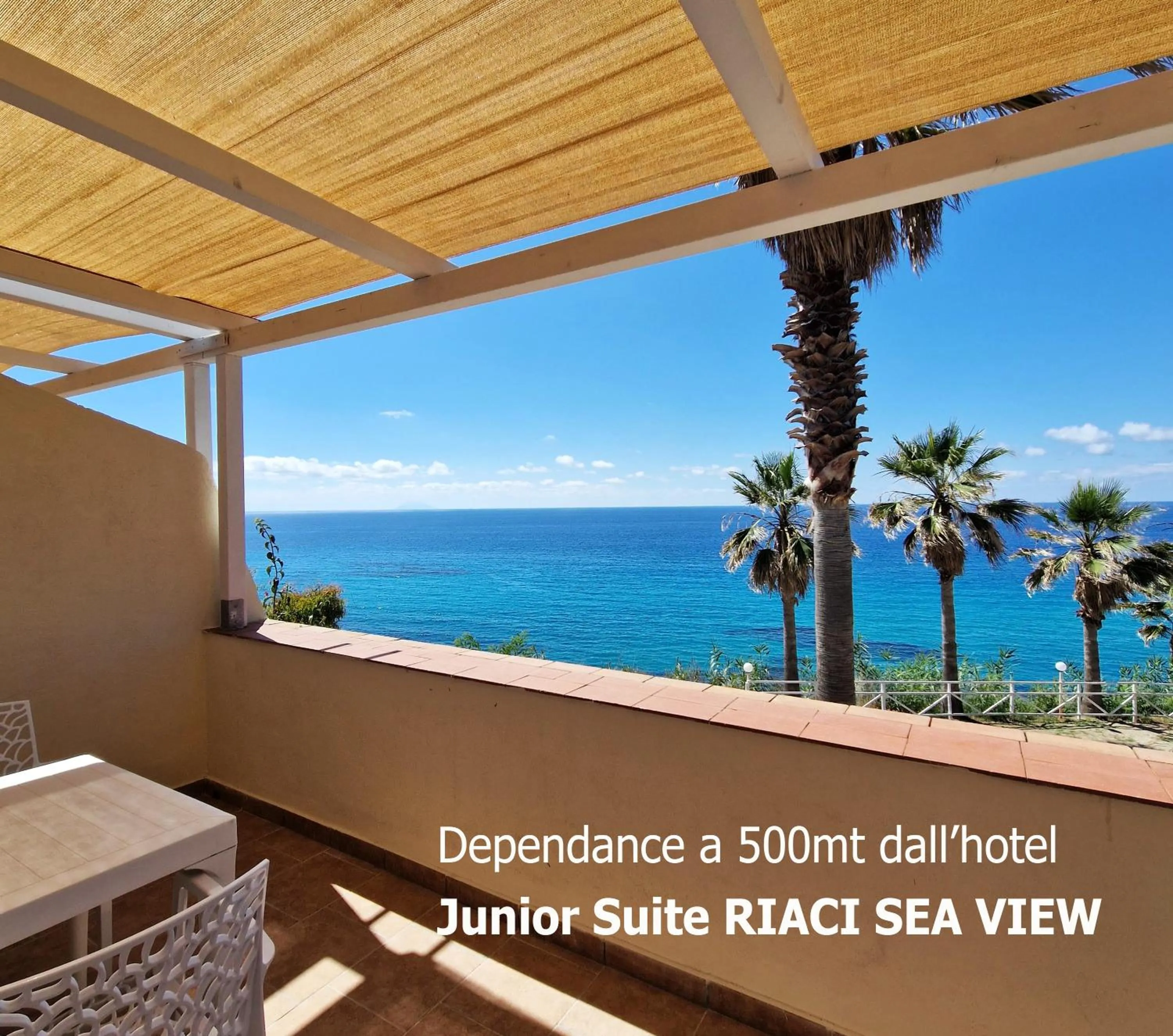 Balcony/Terrace in Suite Hotel L'Oasi di Riaci