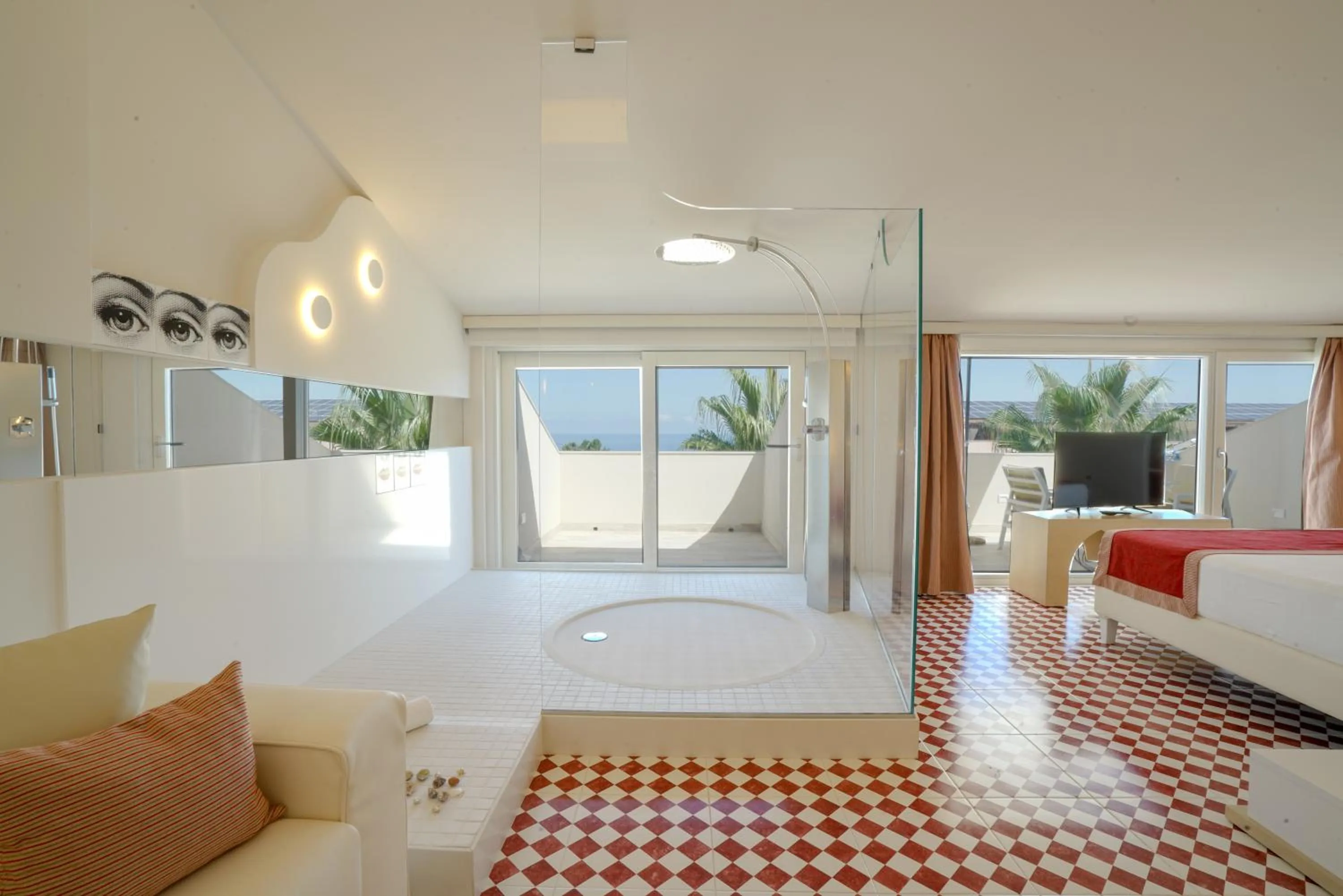 Shower, Bed in Suite Hotel L'Oasi di Riaci