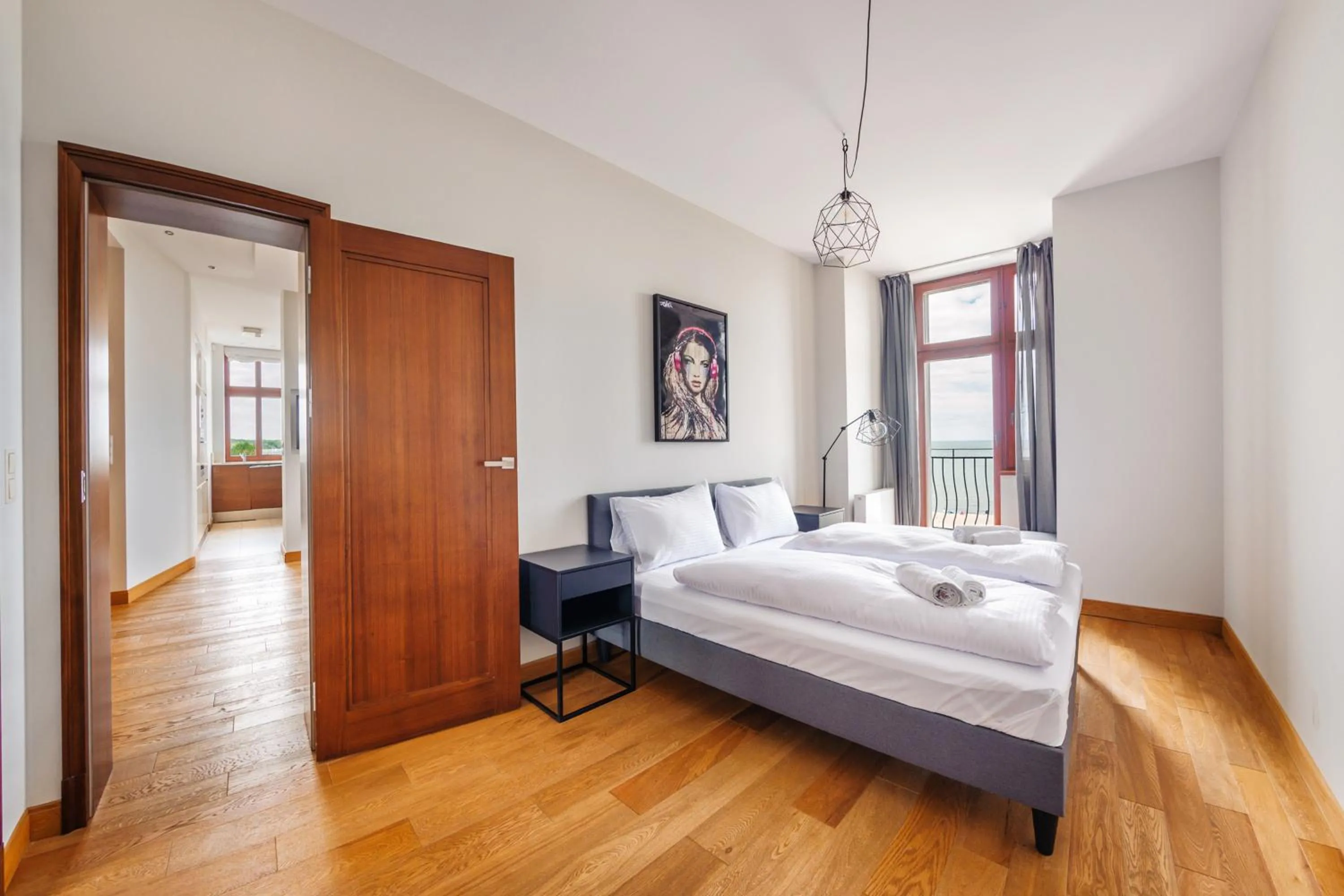 Bedroom, Bed in Traugutta Premium, Sun & Snow