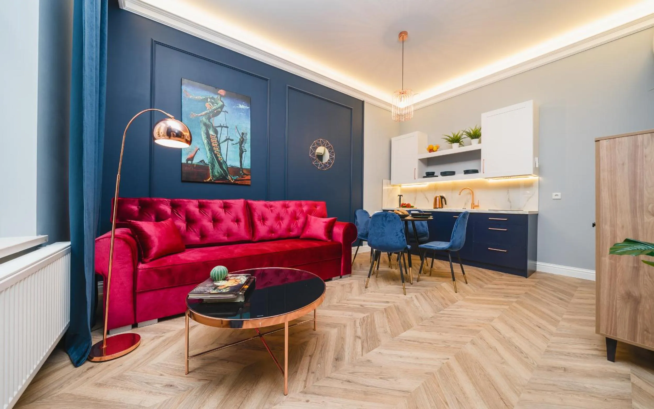 Seating area in Art of Serenity