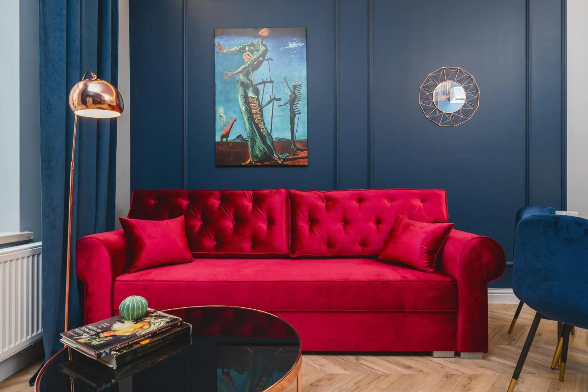 Seating area in Art of Serenity