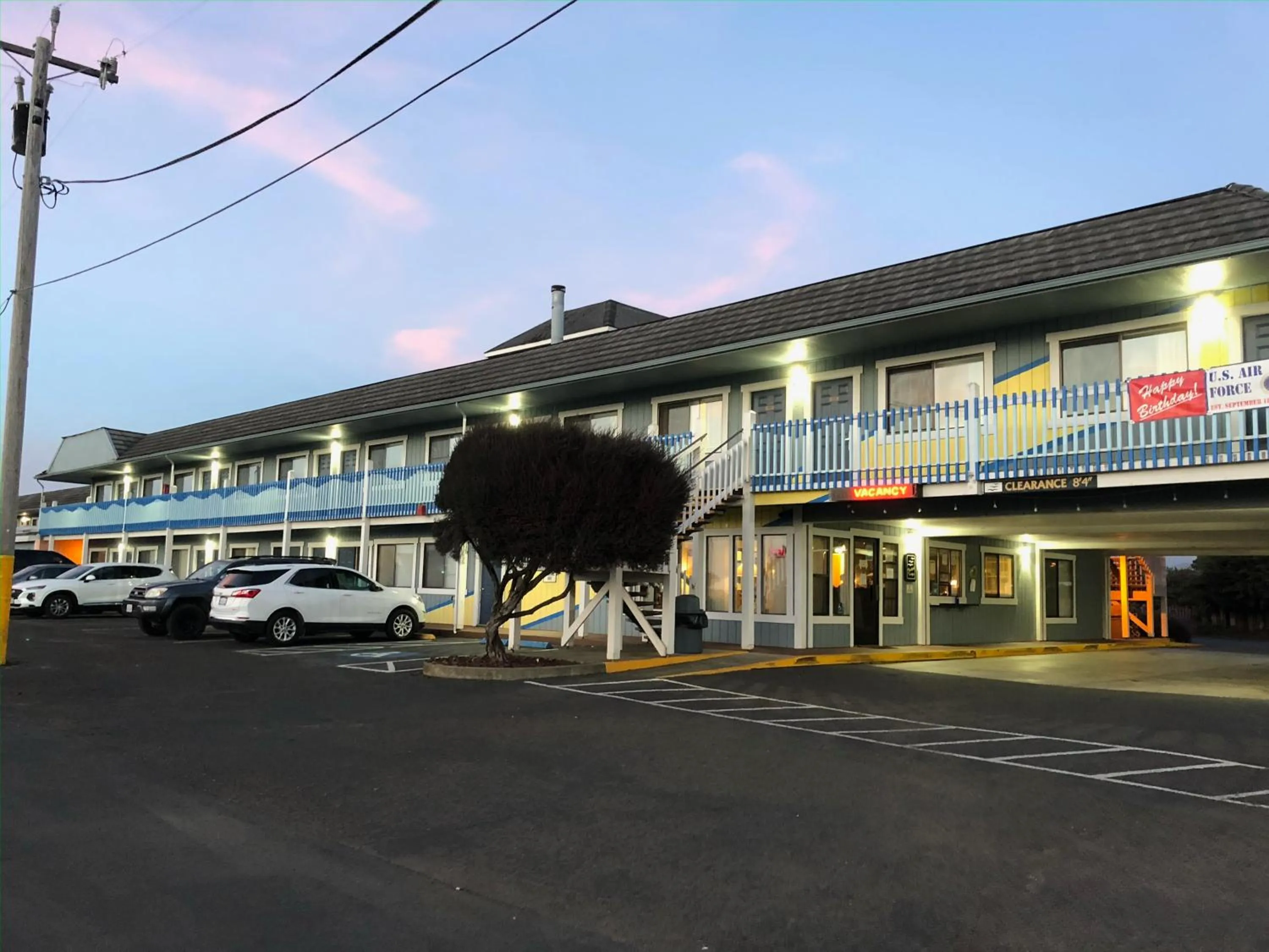 Property building in Seabird Lodge Fort Bragg