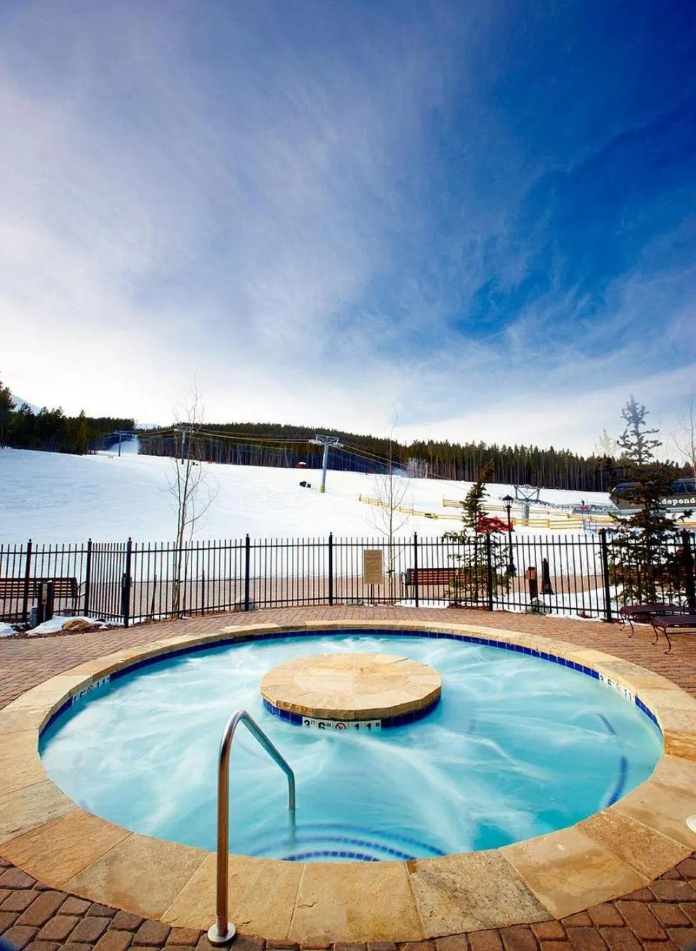 Swimming pool in Crystal Peak Lodge By Vail Resorts