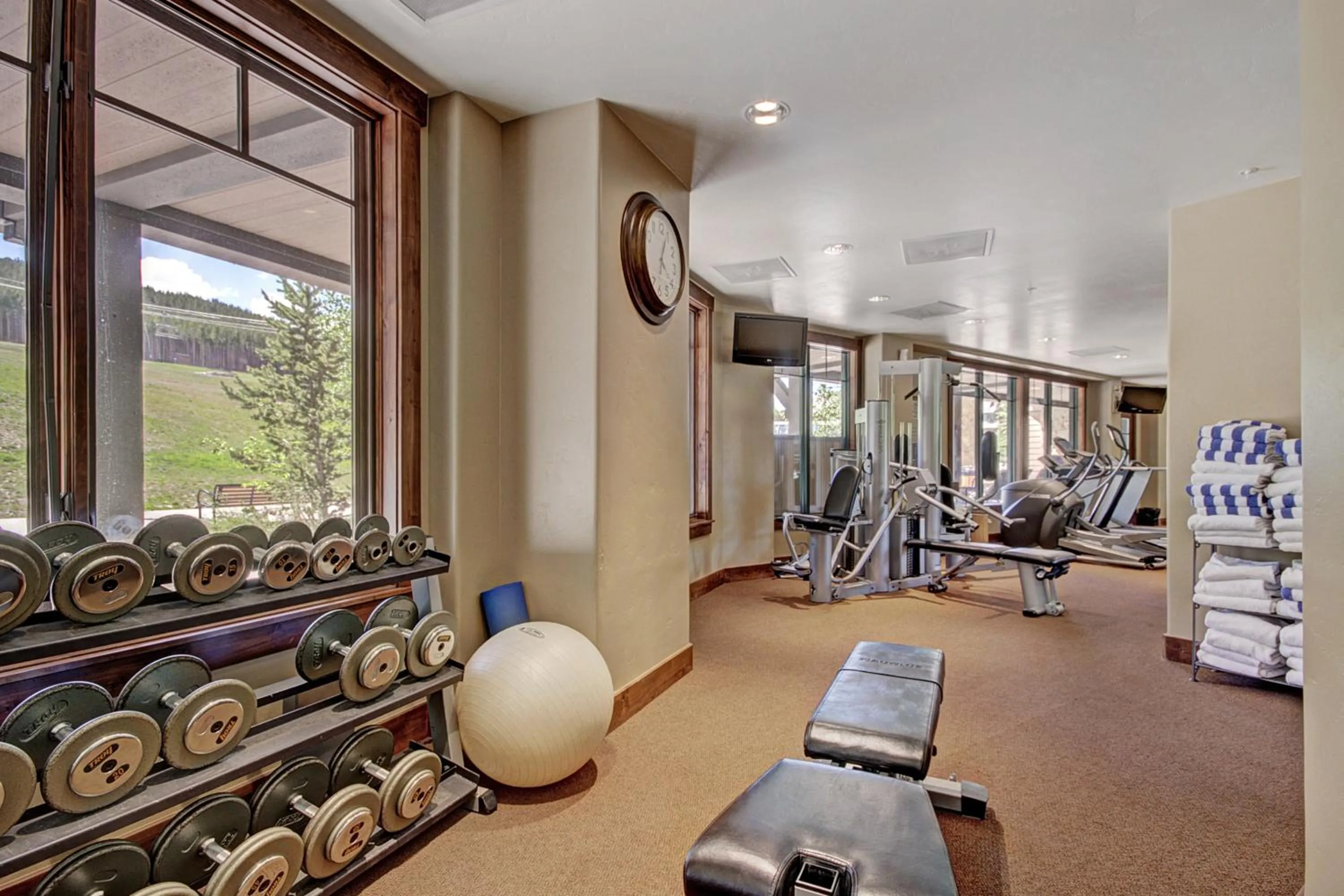 Fitness centre/facilities in Crystal Peak Lodge By Vail Resorts