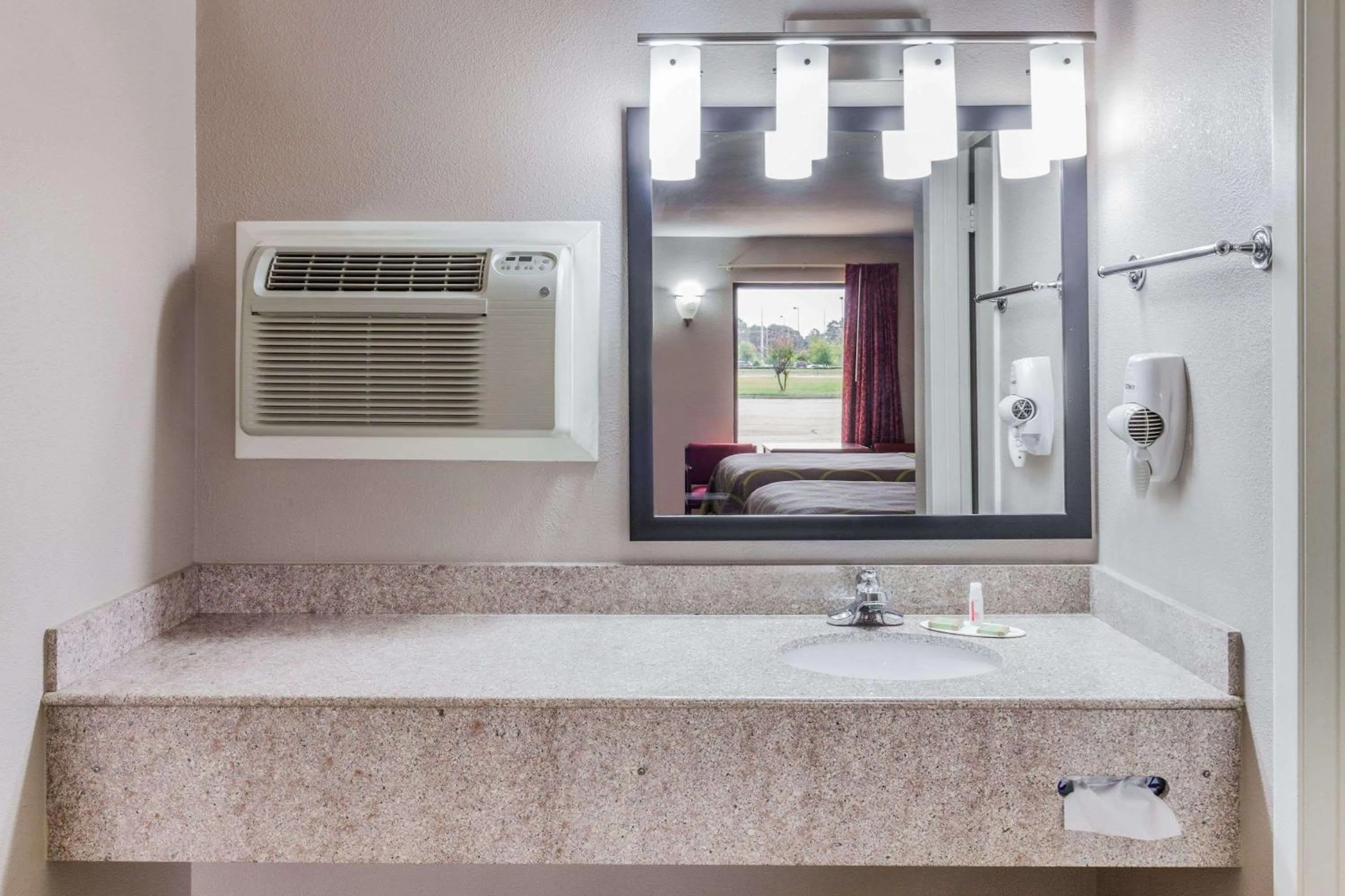 On site in Super 8 by Wyndham Mt. Pleasant TX