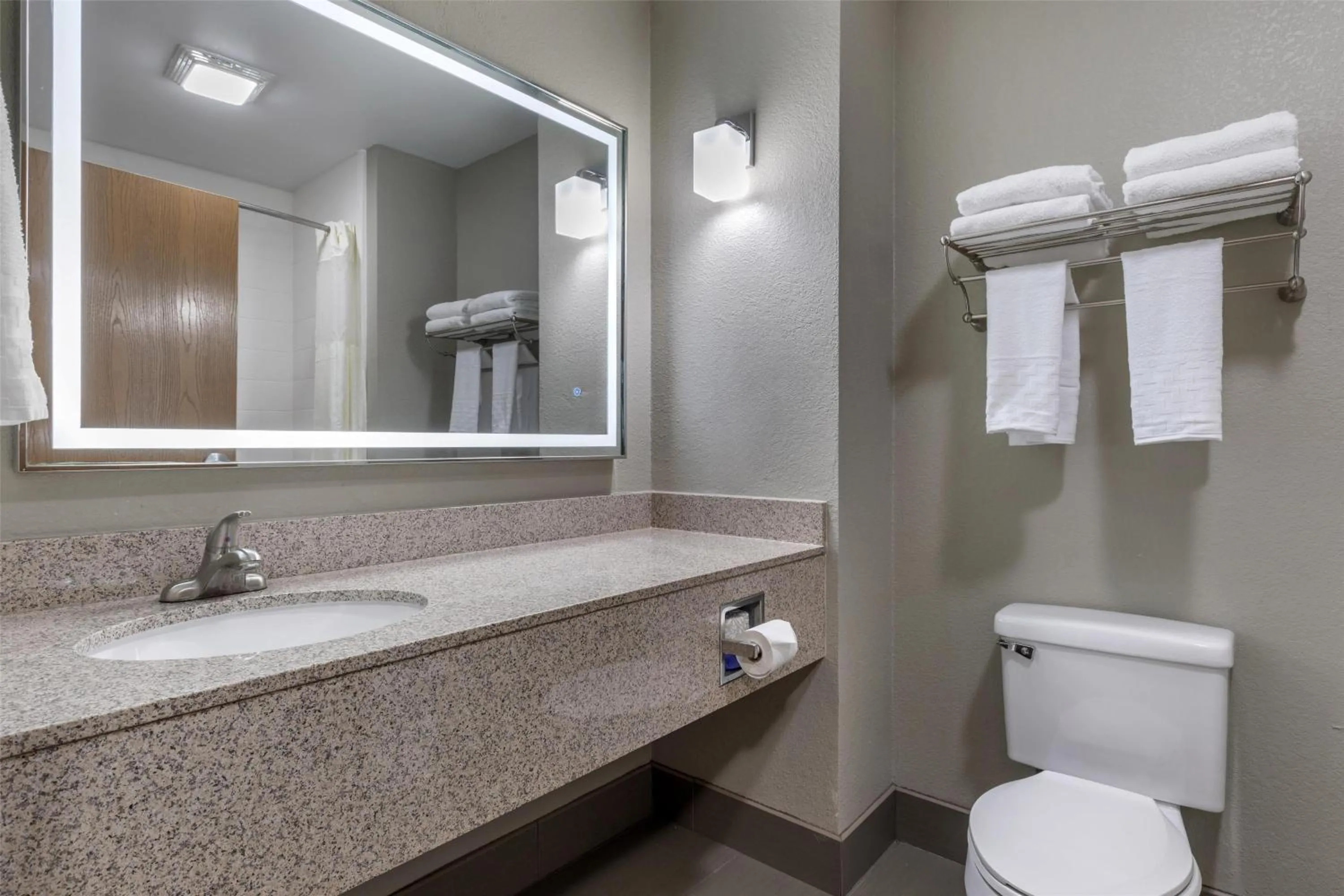 Bathroom in Best Western Plus Denton Inn & Suites