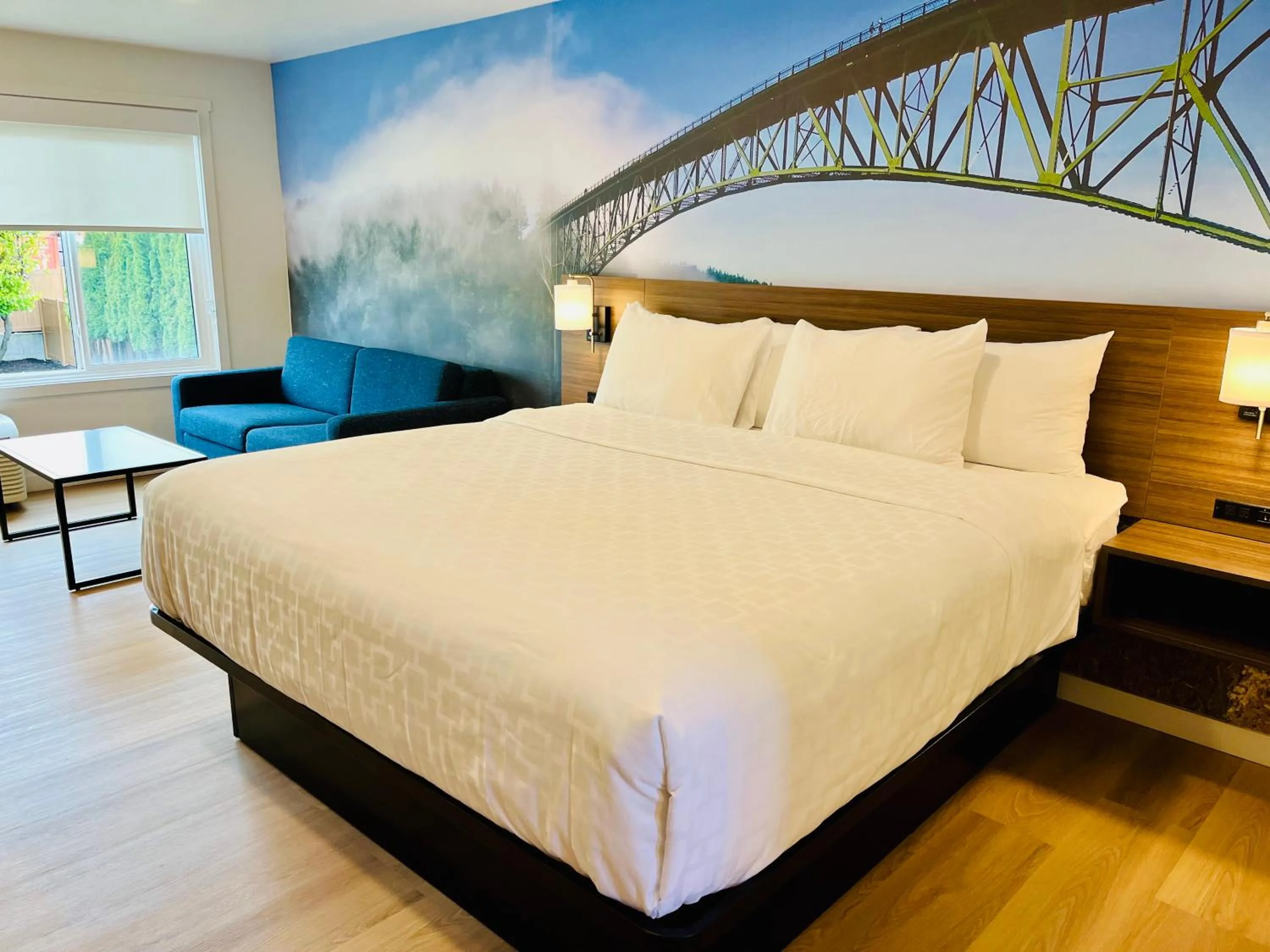 Bed in Clarion Pointe Mount Vernon - Burlington