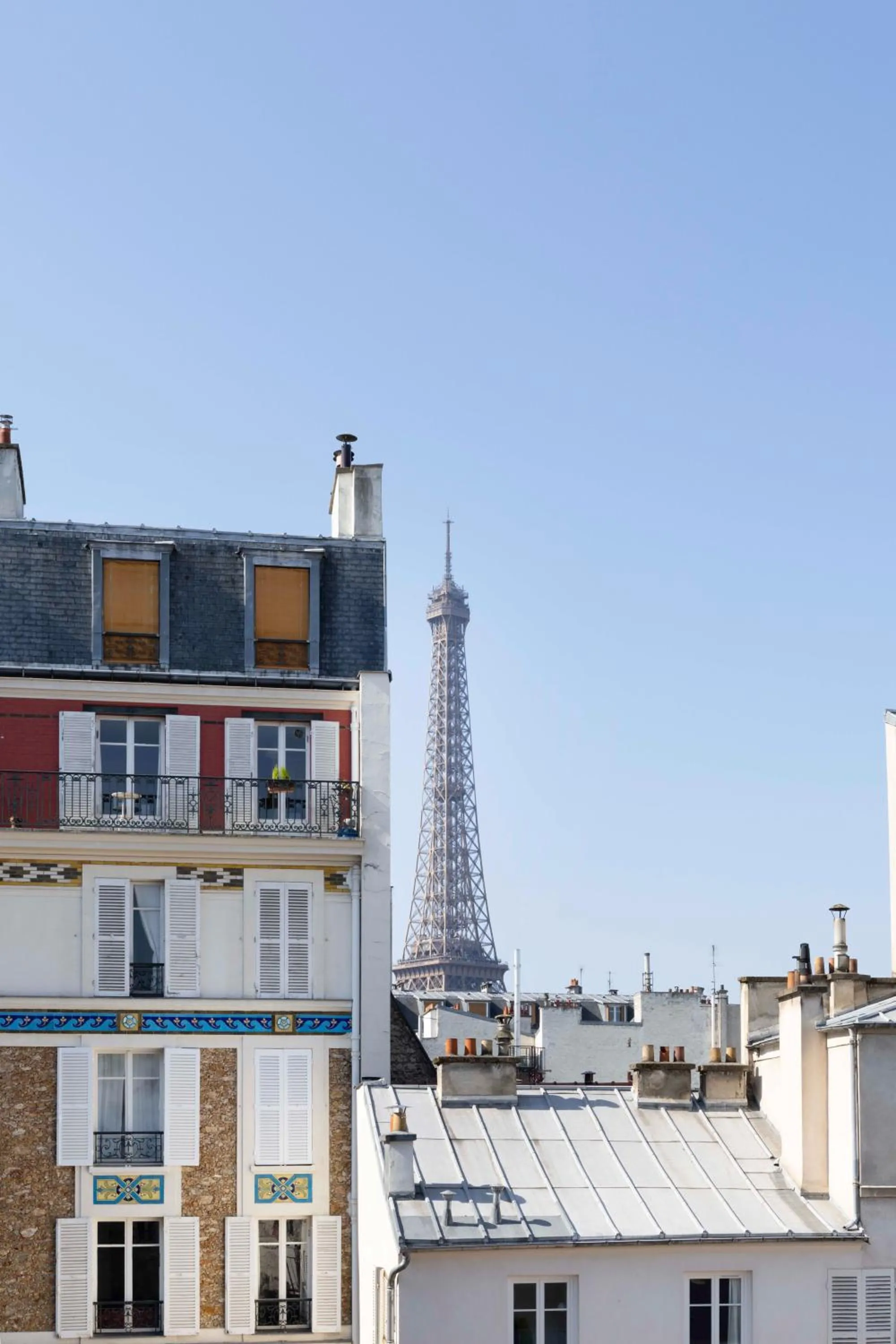 Landmark view in Jardins Eiffel