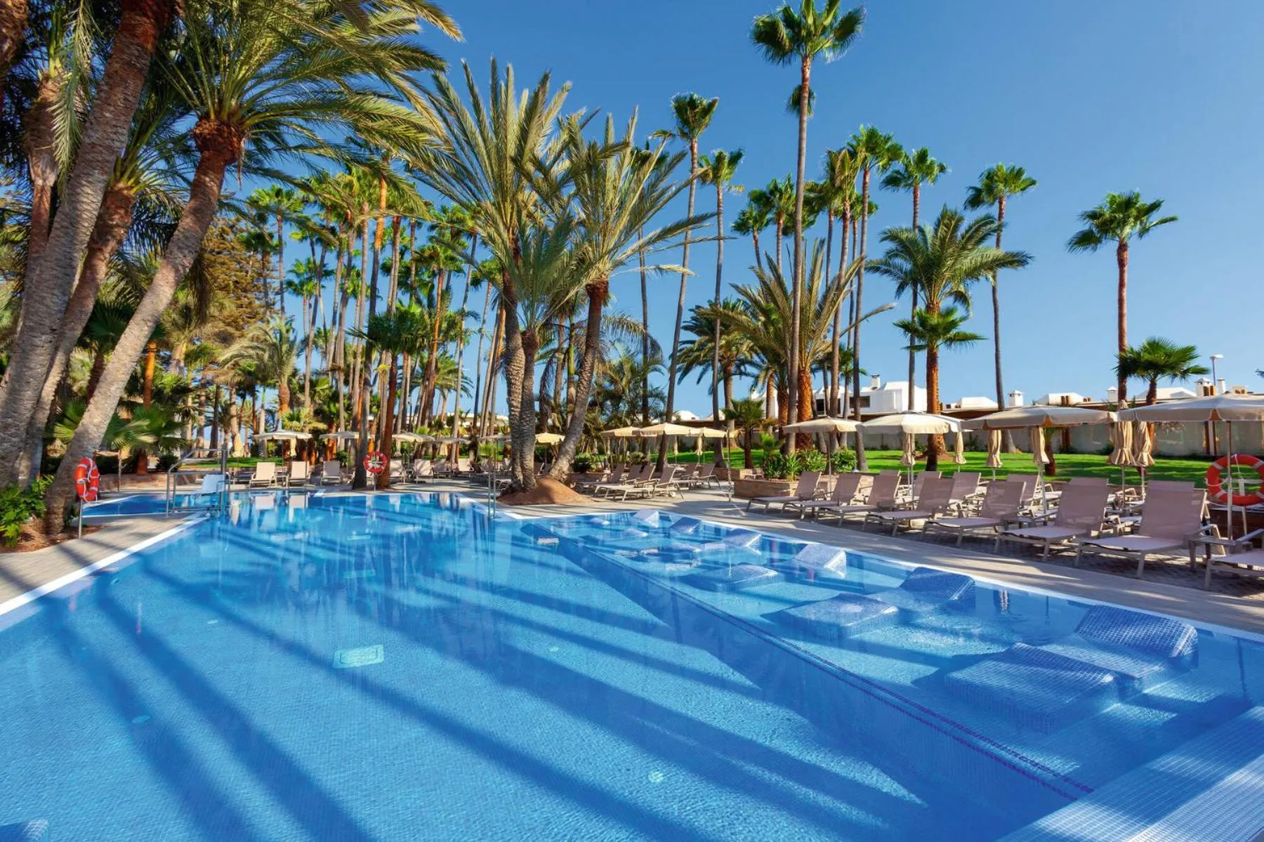 Swimming pool in Hotel Riu Palace Oasis