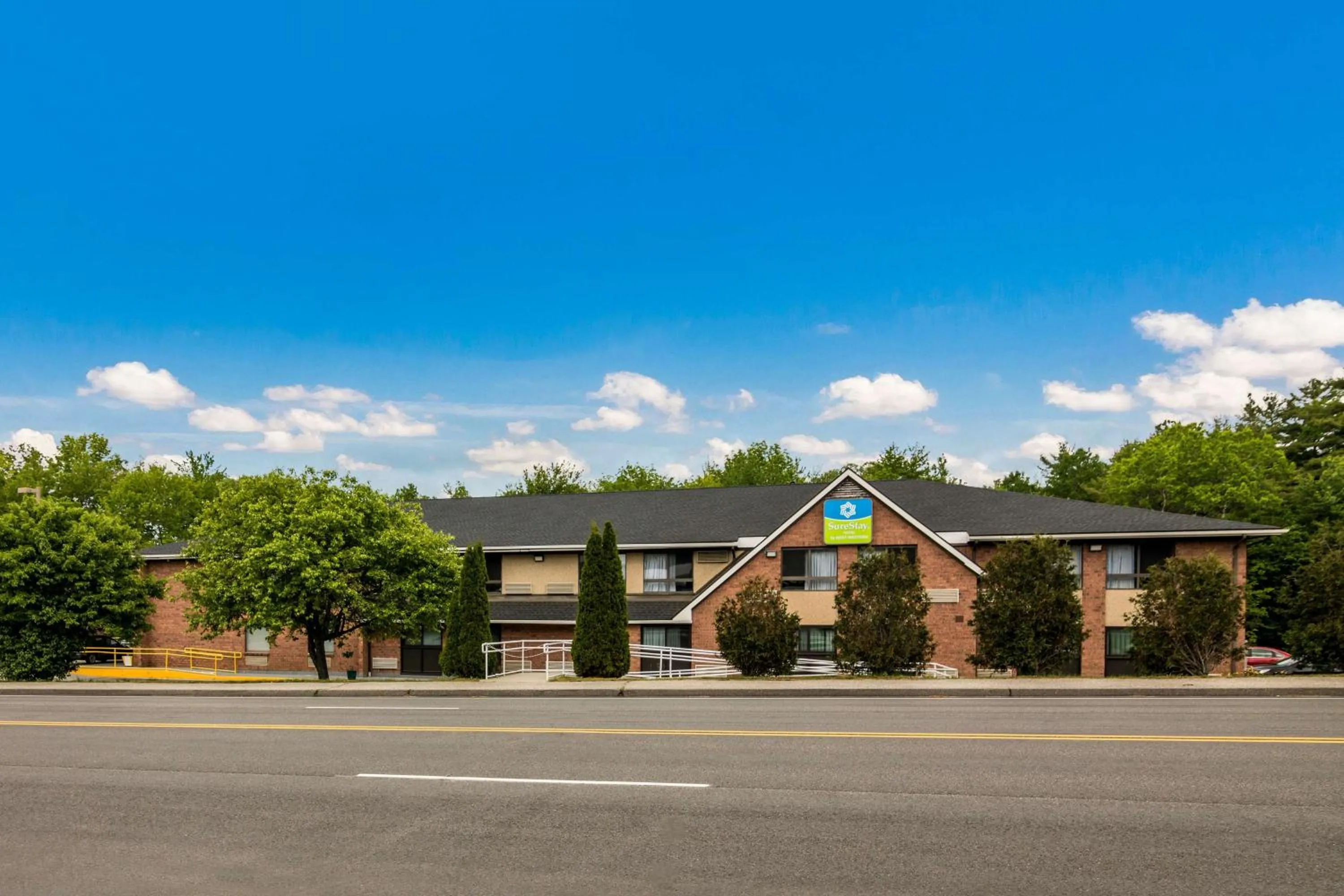 Property building in SureStay Hotel by Best Western Lewiston