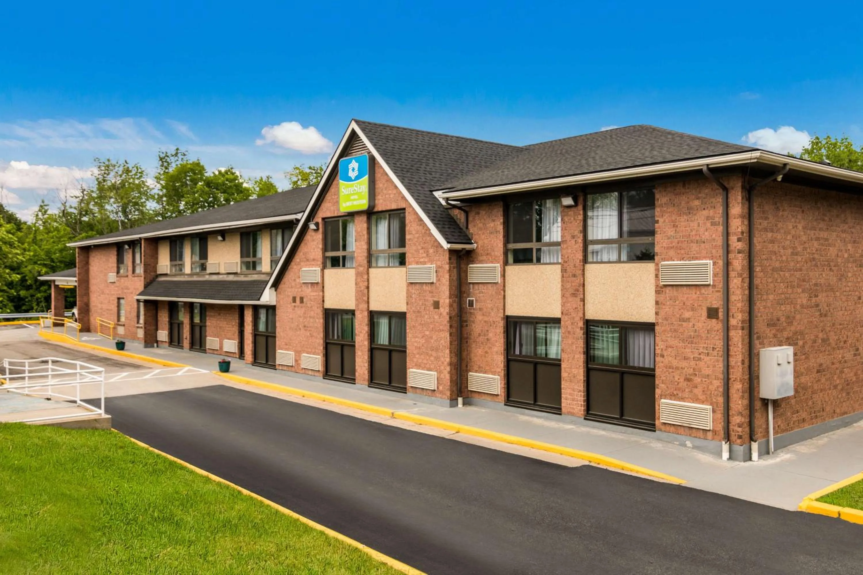 Property building in SureStay Hotel by Best Western Lewiston