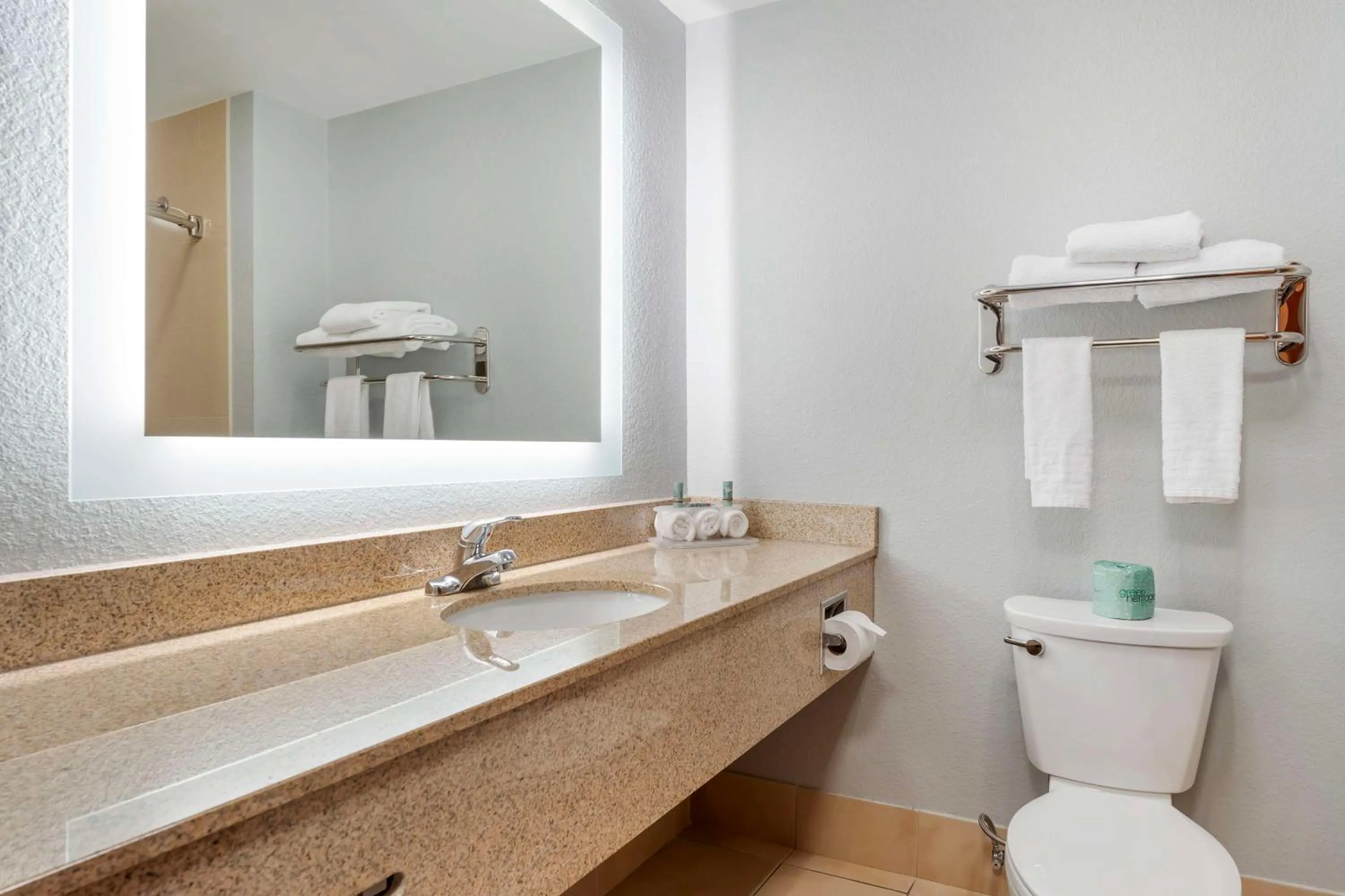 Bathroom in Best Western St. Clairsville Inn & Suites