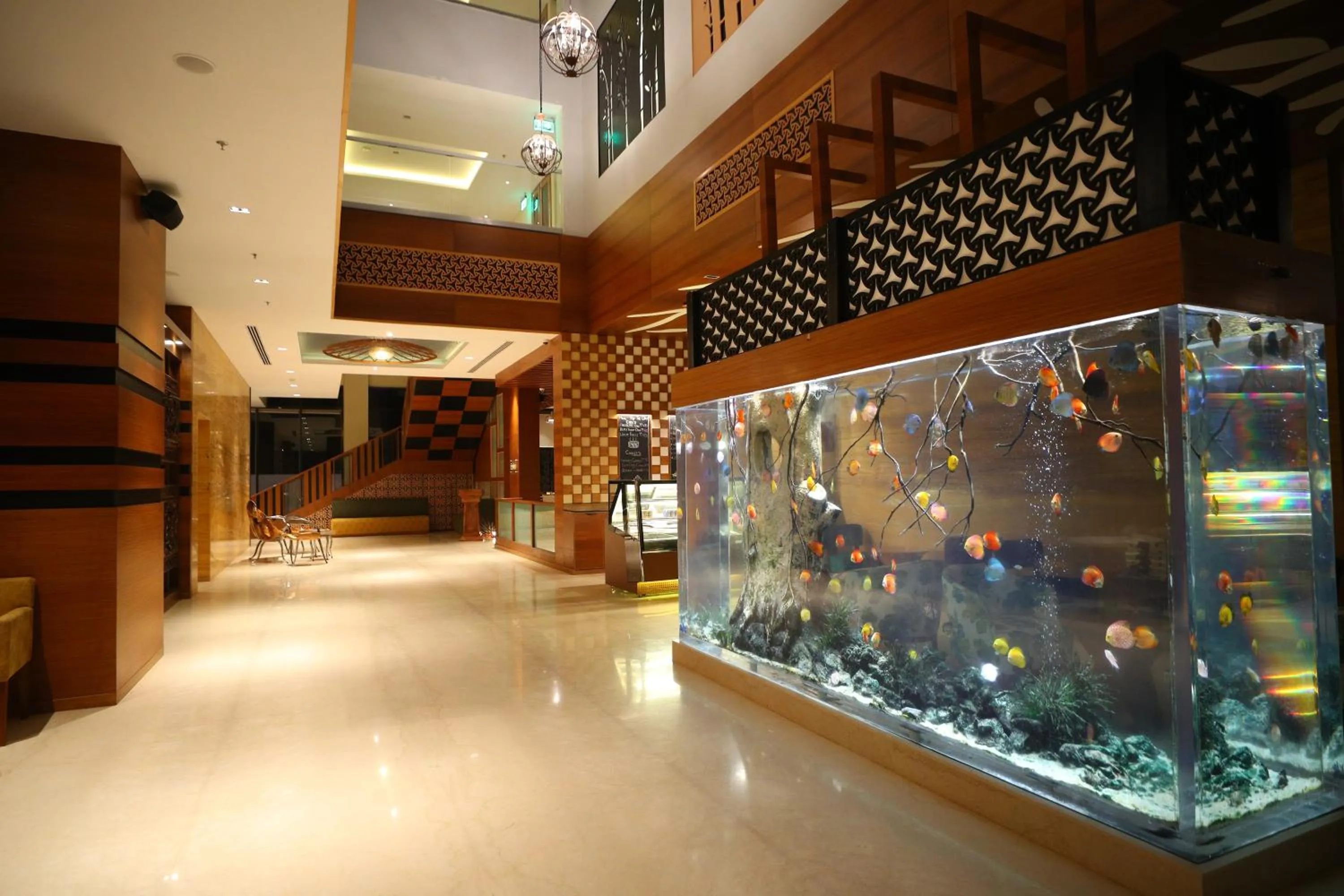 Lobby or reception in Regenta Resort Belagavi