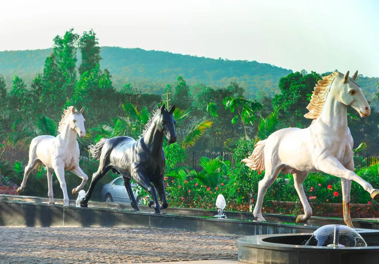 Facade/entrance in Regenta Resort Belagavi