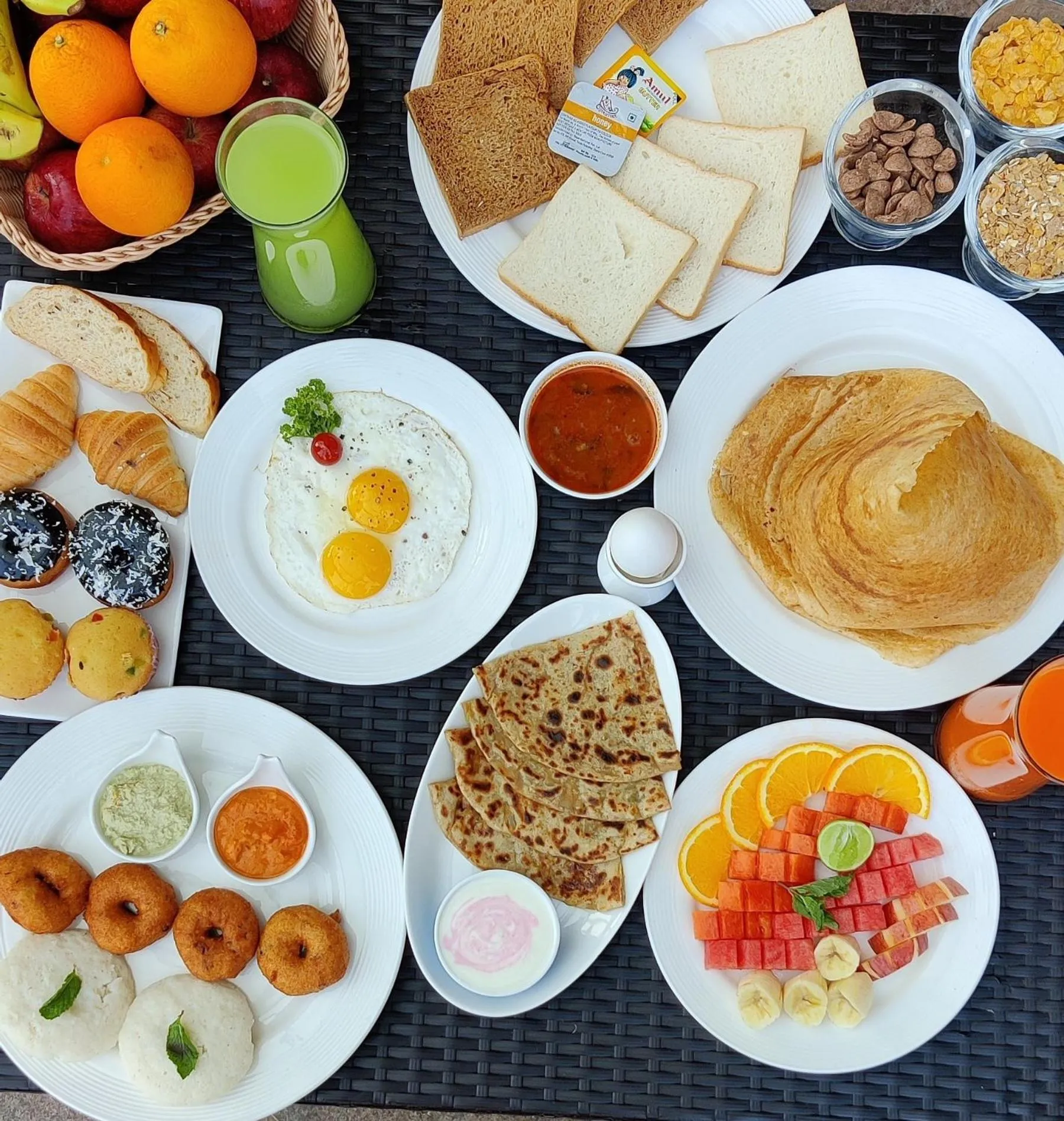 Breakfast in Regenta Resort Belagavi