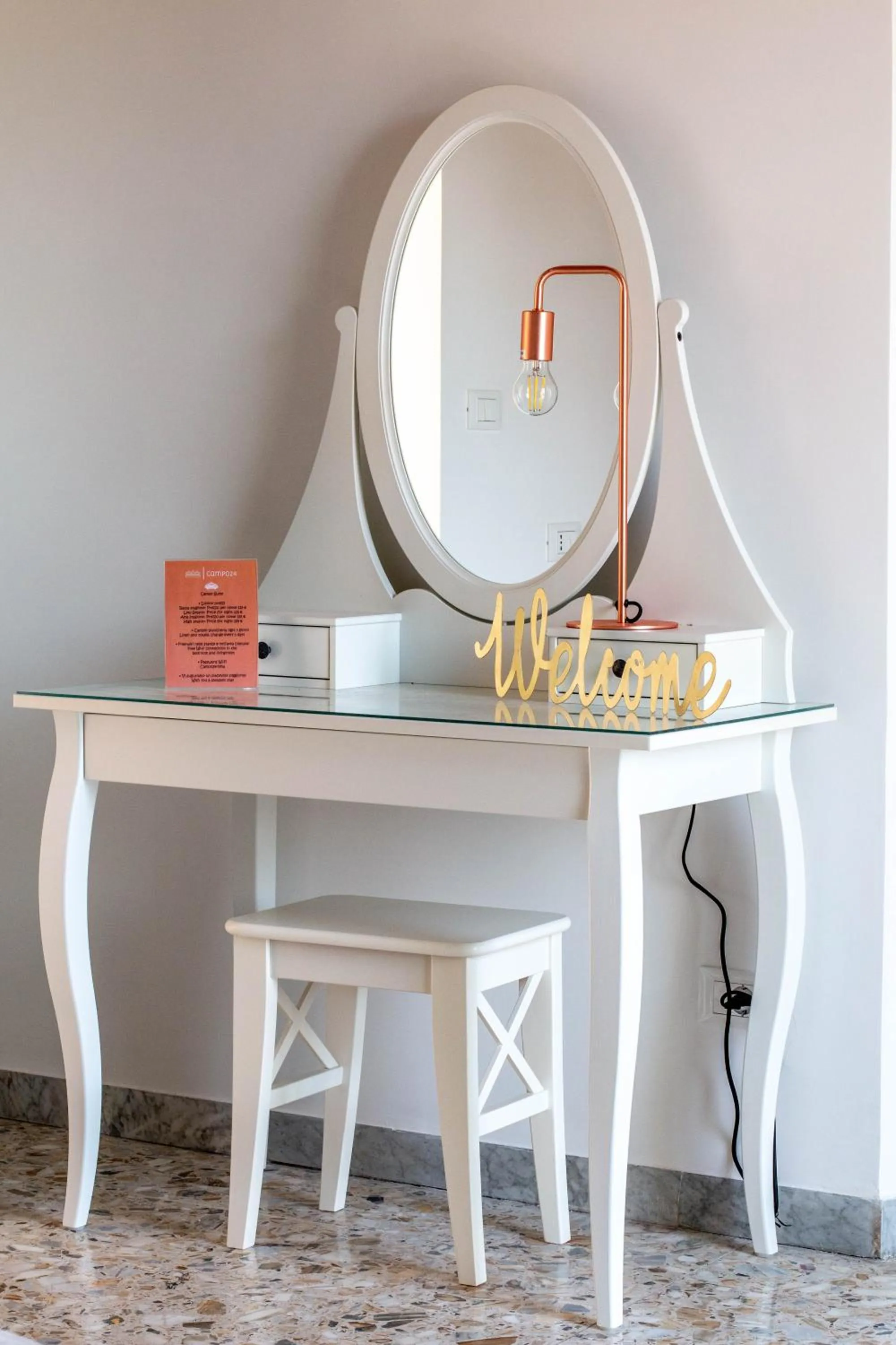 Photo of the whole room in Campo24roma Guesthouse