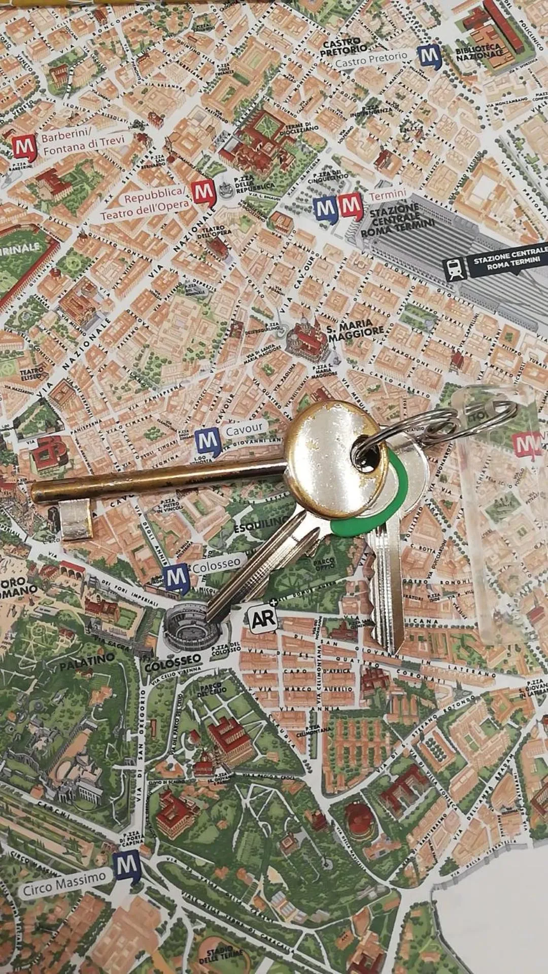 Lobby or reception in Campo24roma Guesthouse