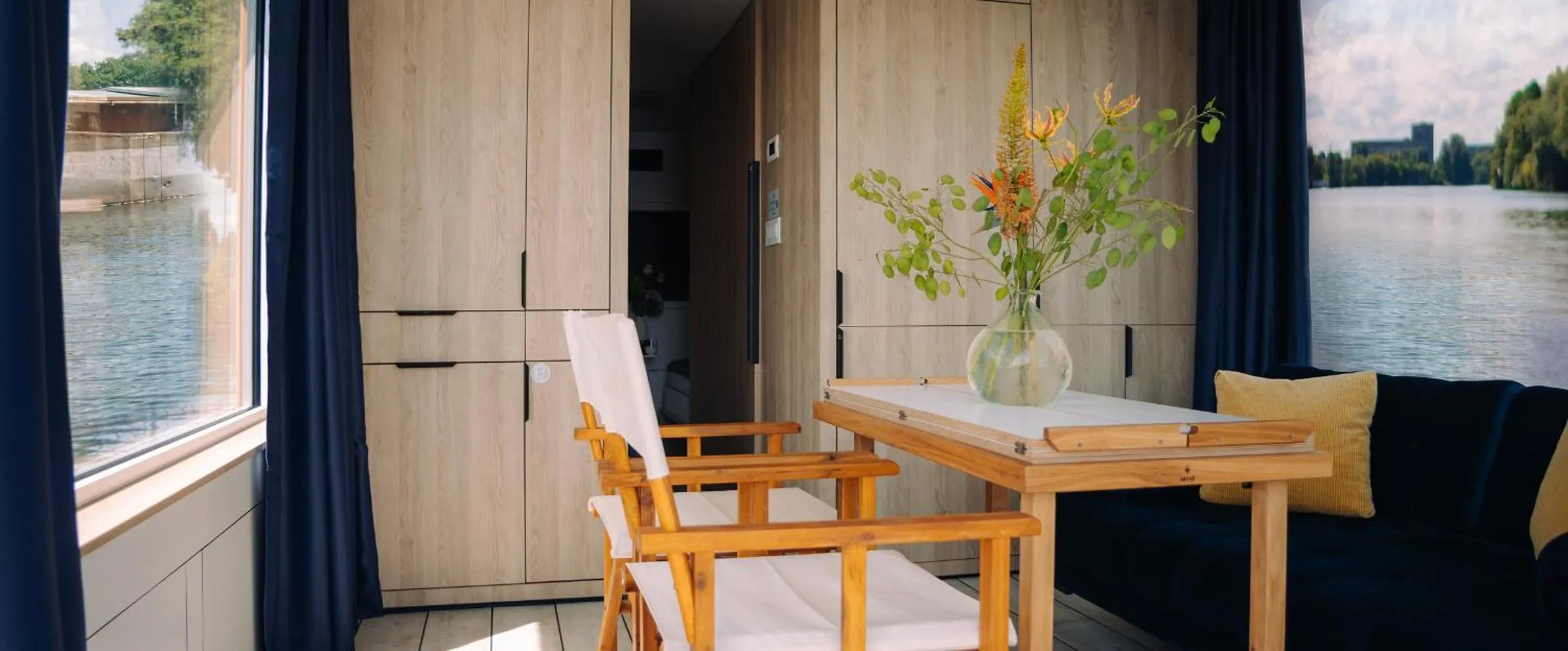 Living room in Spreeapartment MARA