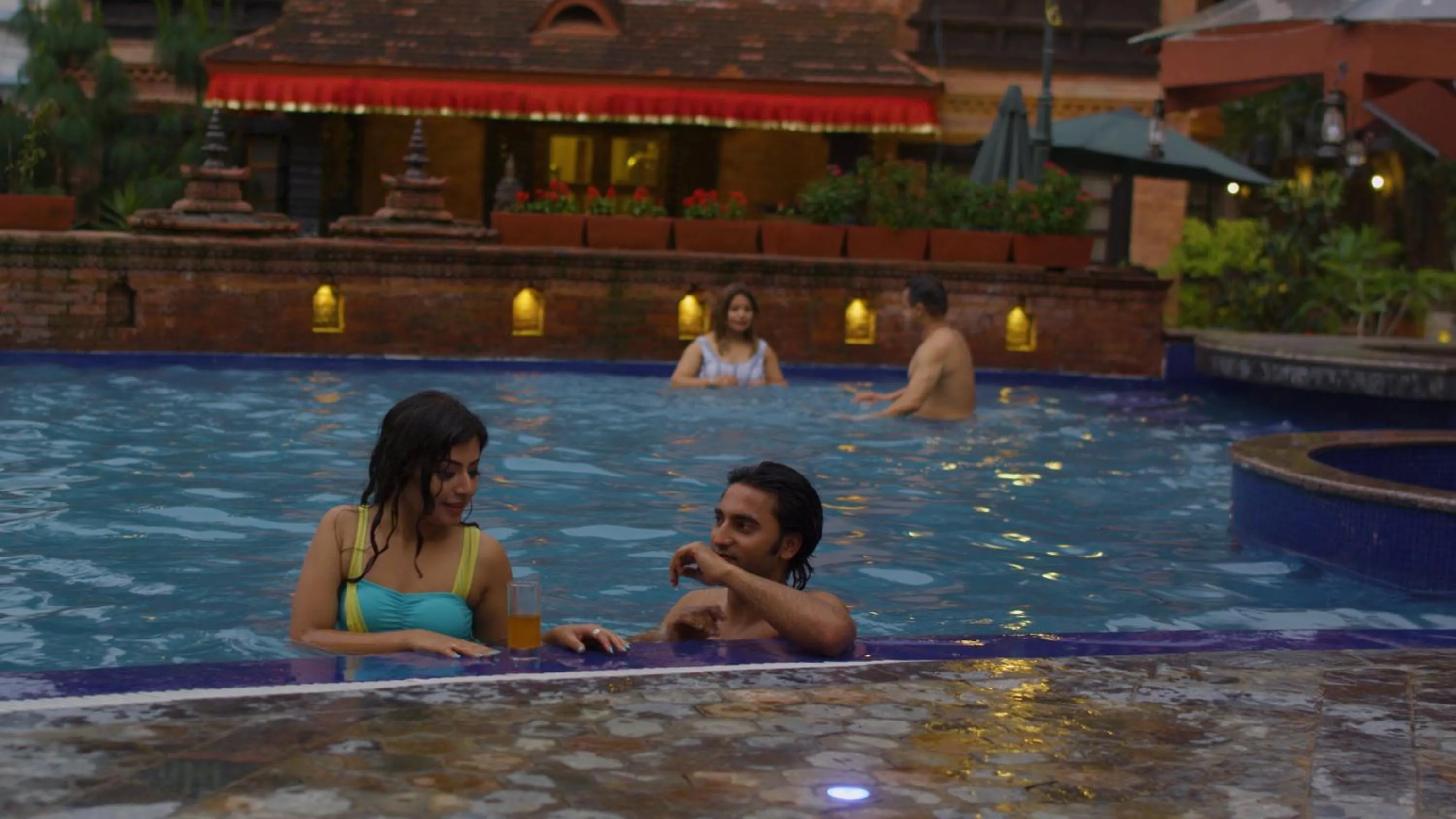 Swimming pool in Heritage Hotel Suites and Spa