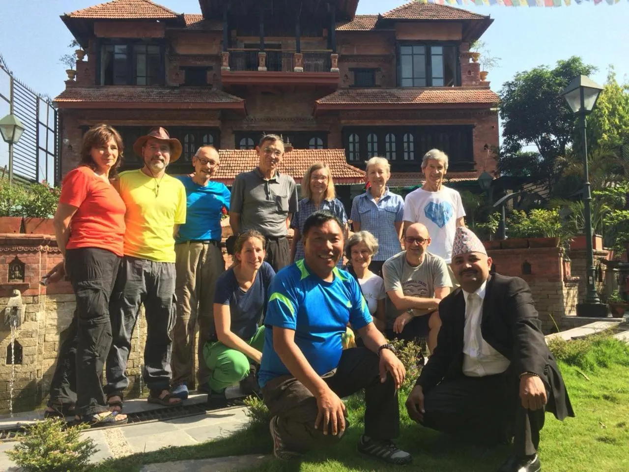 group of guests in Heritage Hotel Suites and Spa
