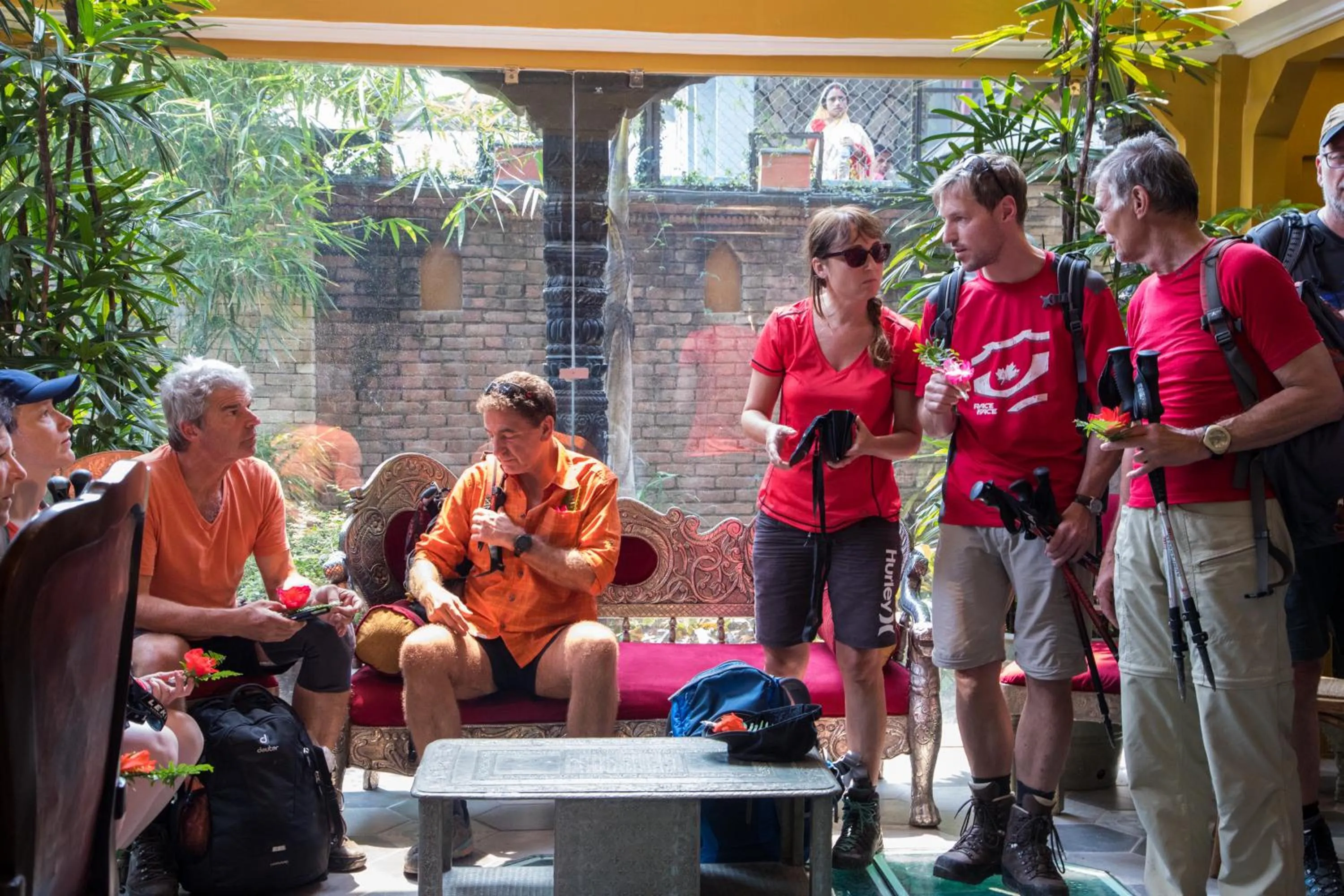 group of guests in Heritage Hotel Suites and Spa