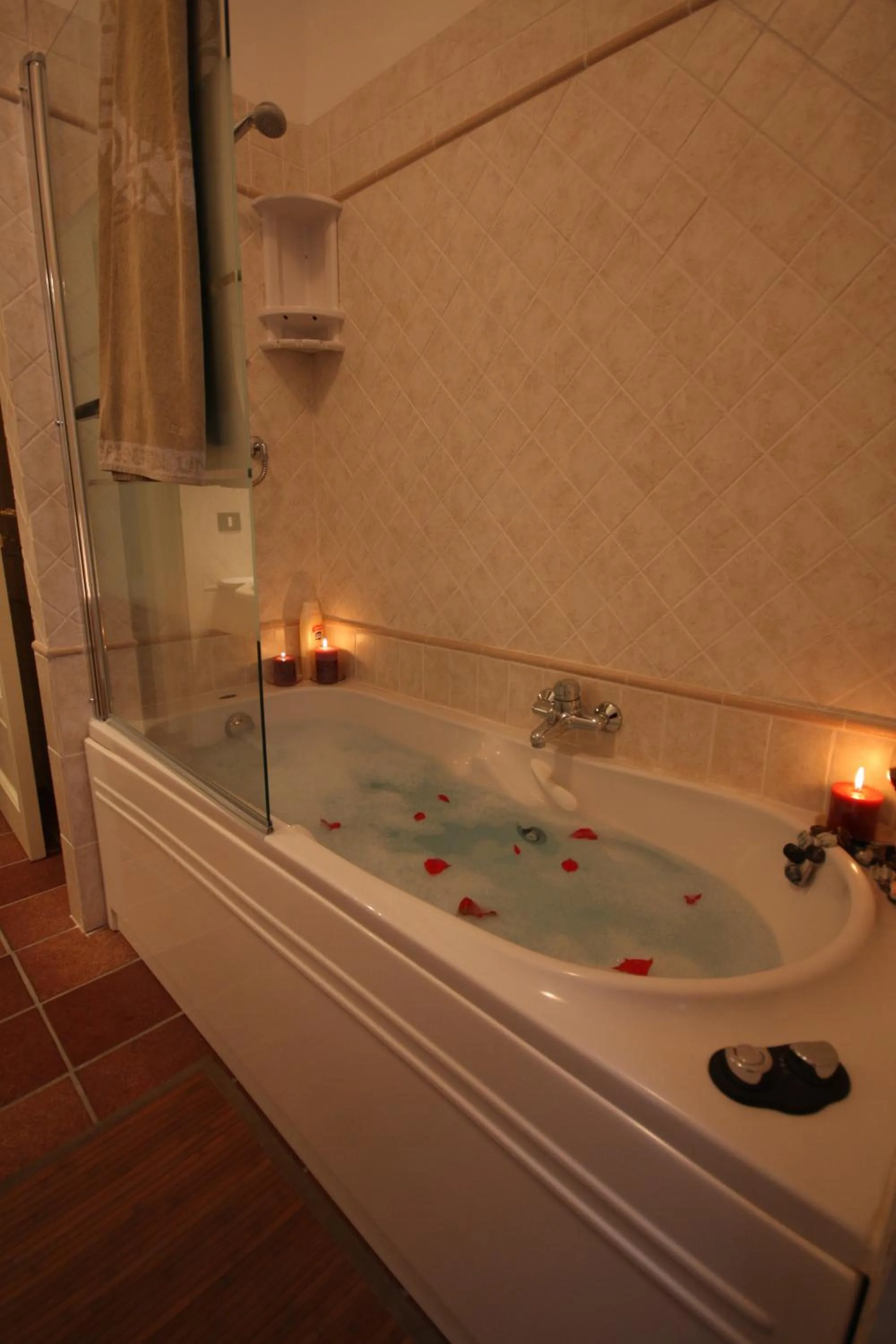 Shower in Porta del Vento