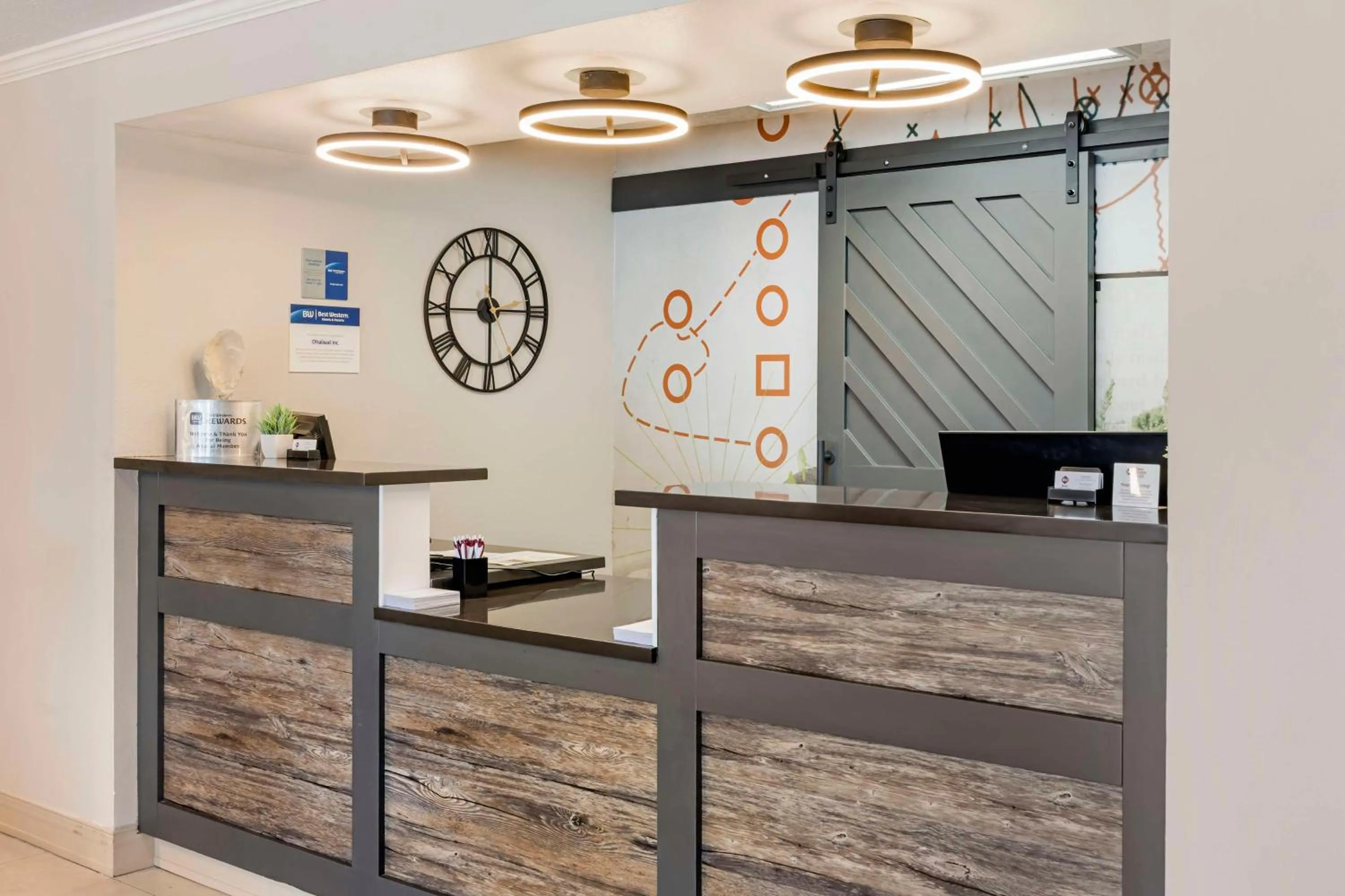 Lobby or reception in Best Western Plus Grand Manor Inn