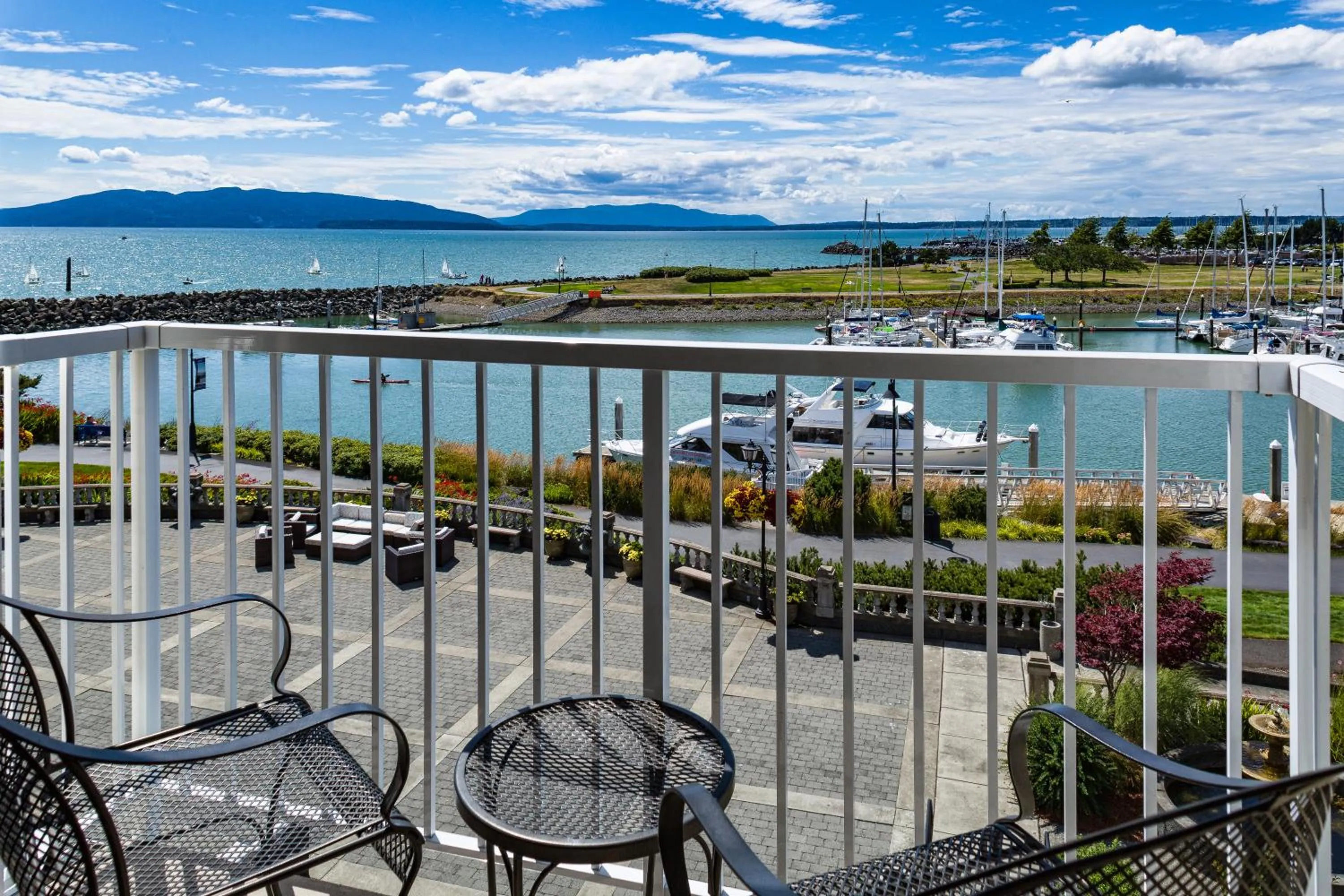 Sea view in Hotel Bellwether on Bellingham Bay