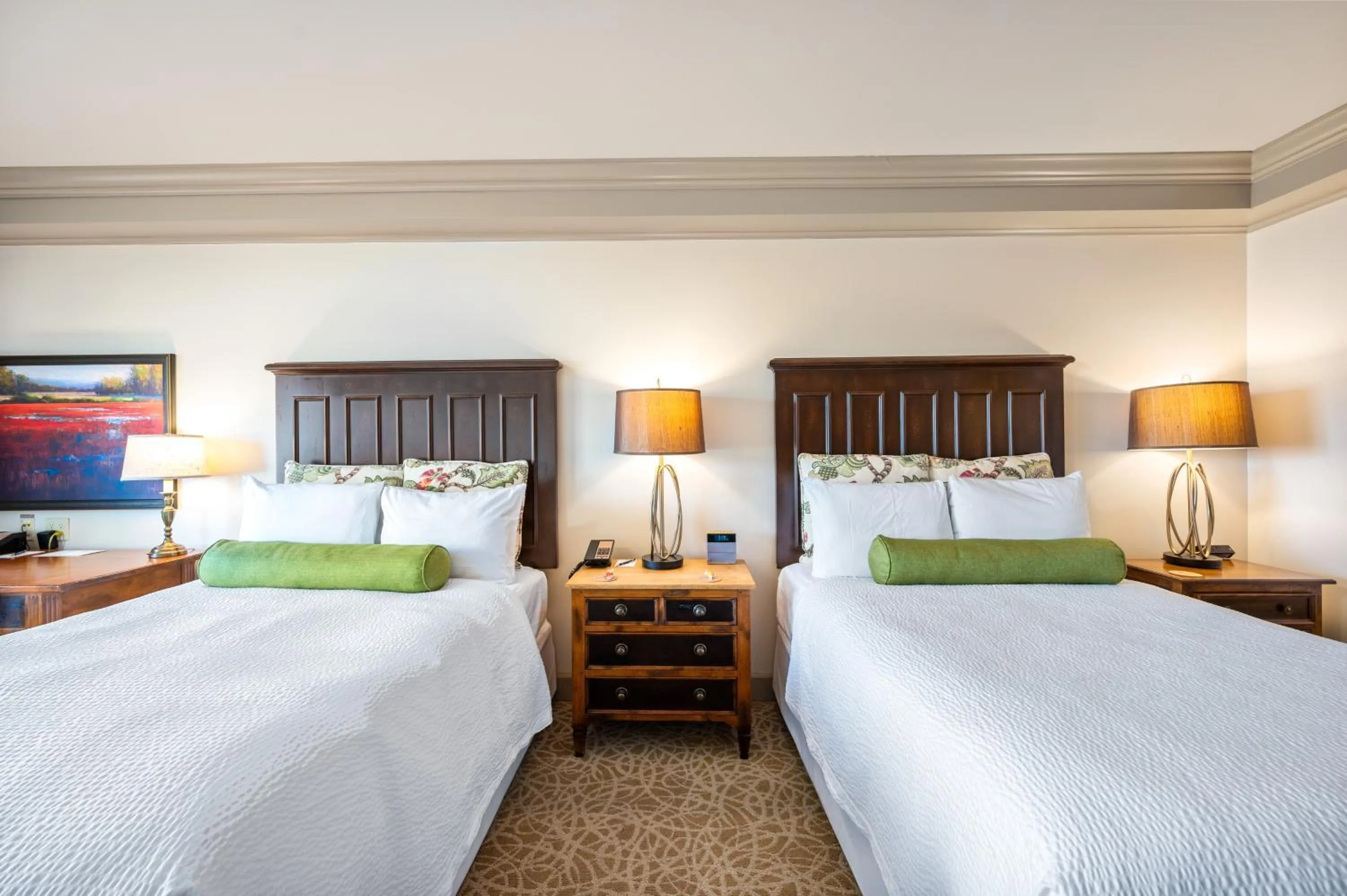 Bed in Hotel Bellwether on Bellingham Bay