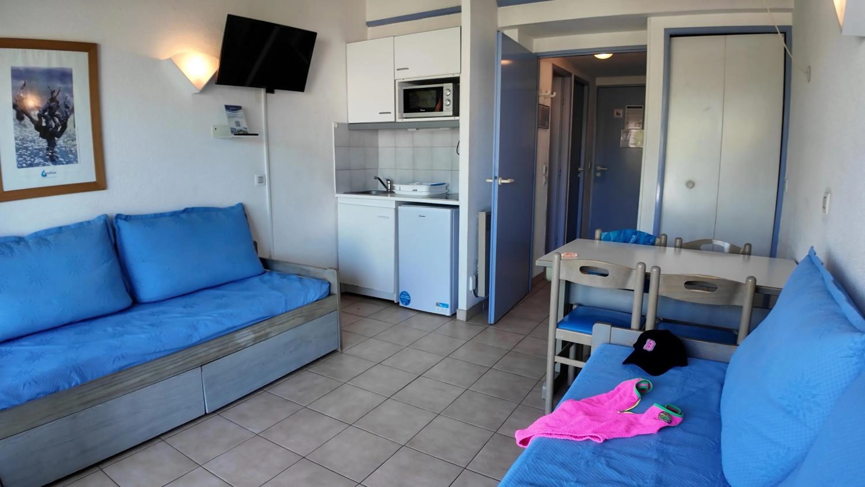 Kitchen or kitchenette in Résidence Goélia Arcadius