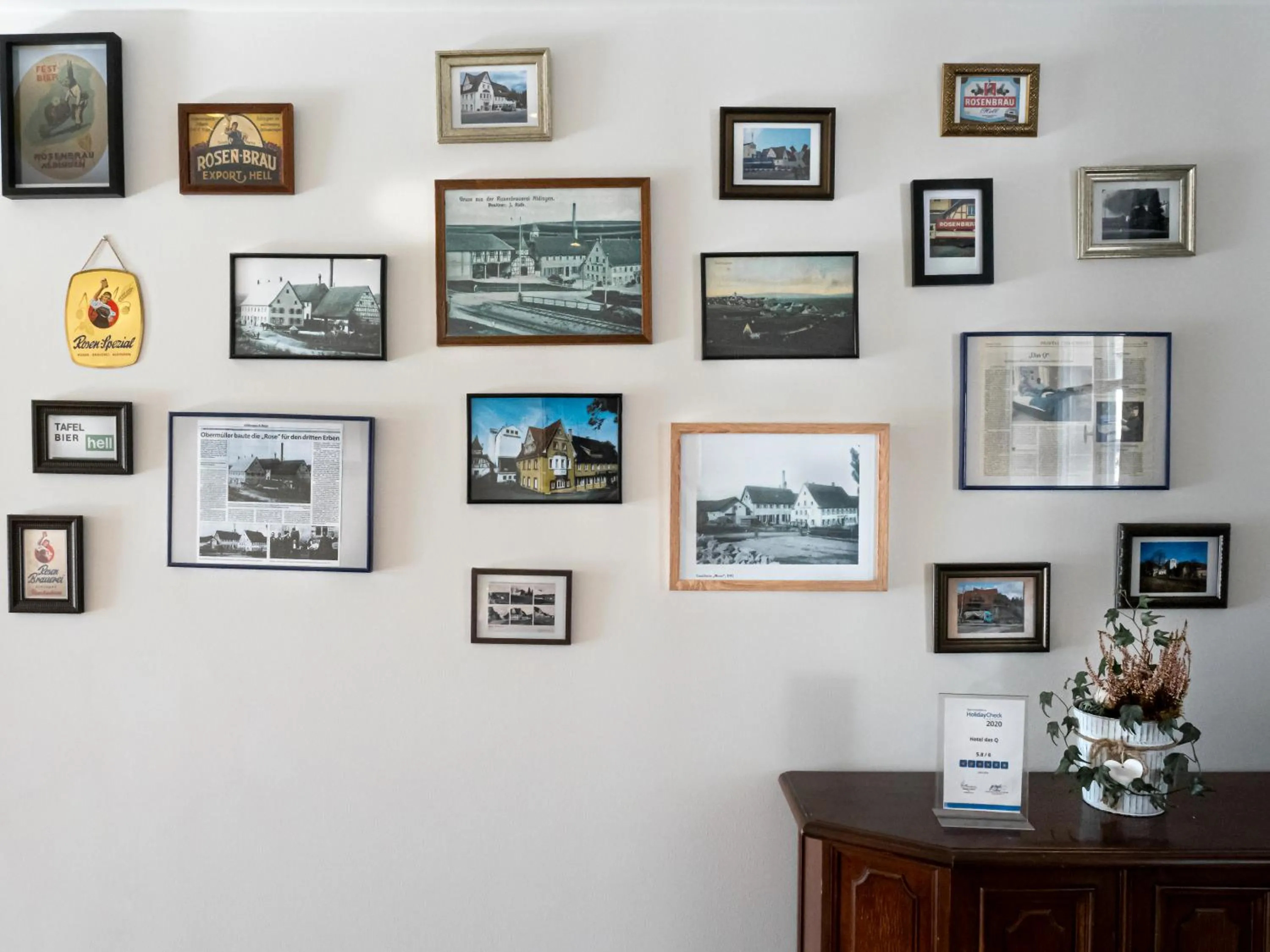 Lobby or reception in Hotel das Q