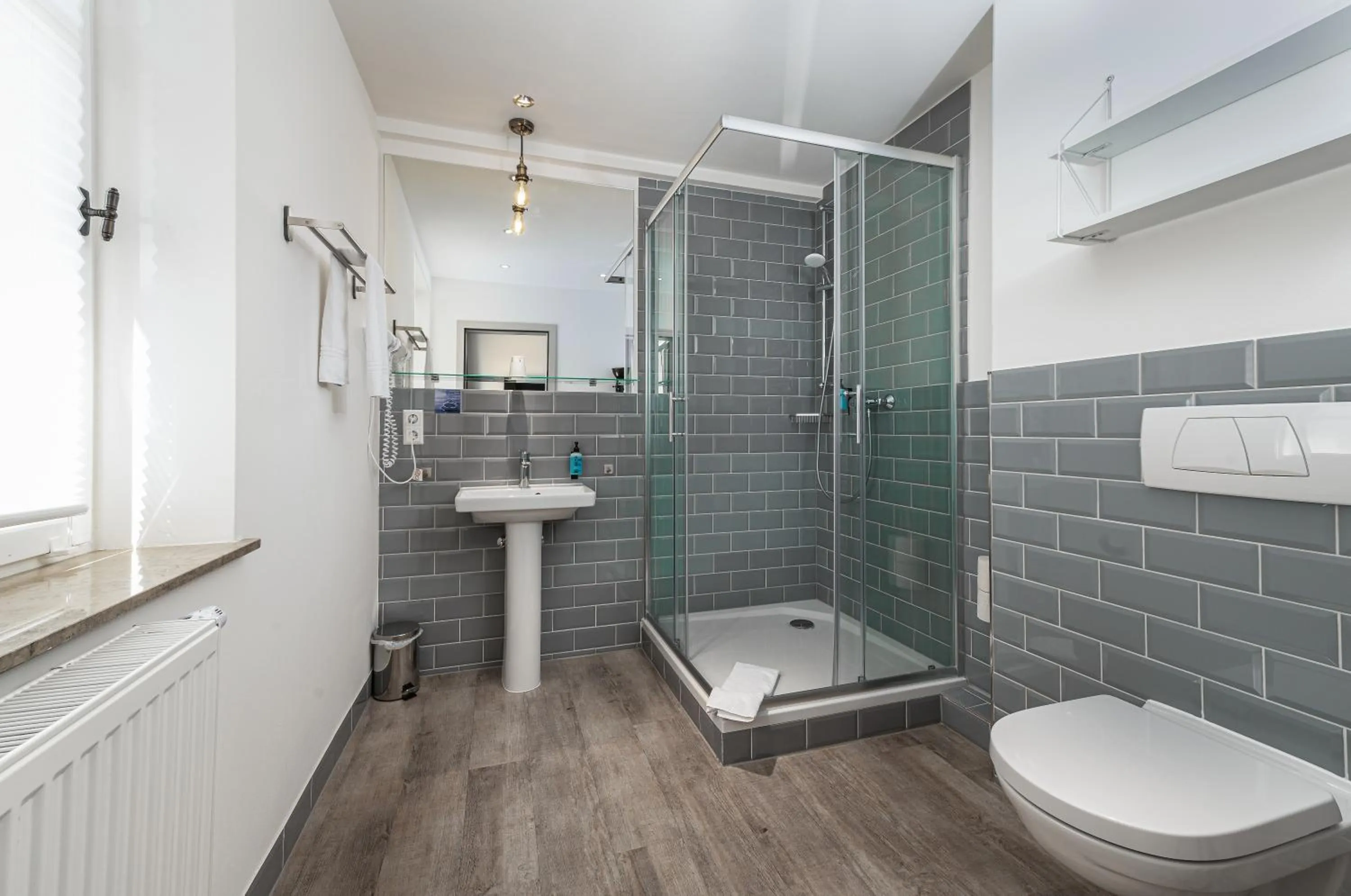 Bathroom in Hotel das Q