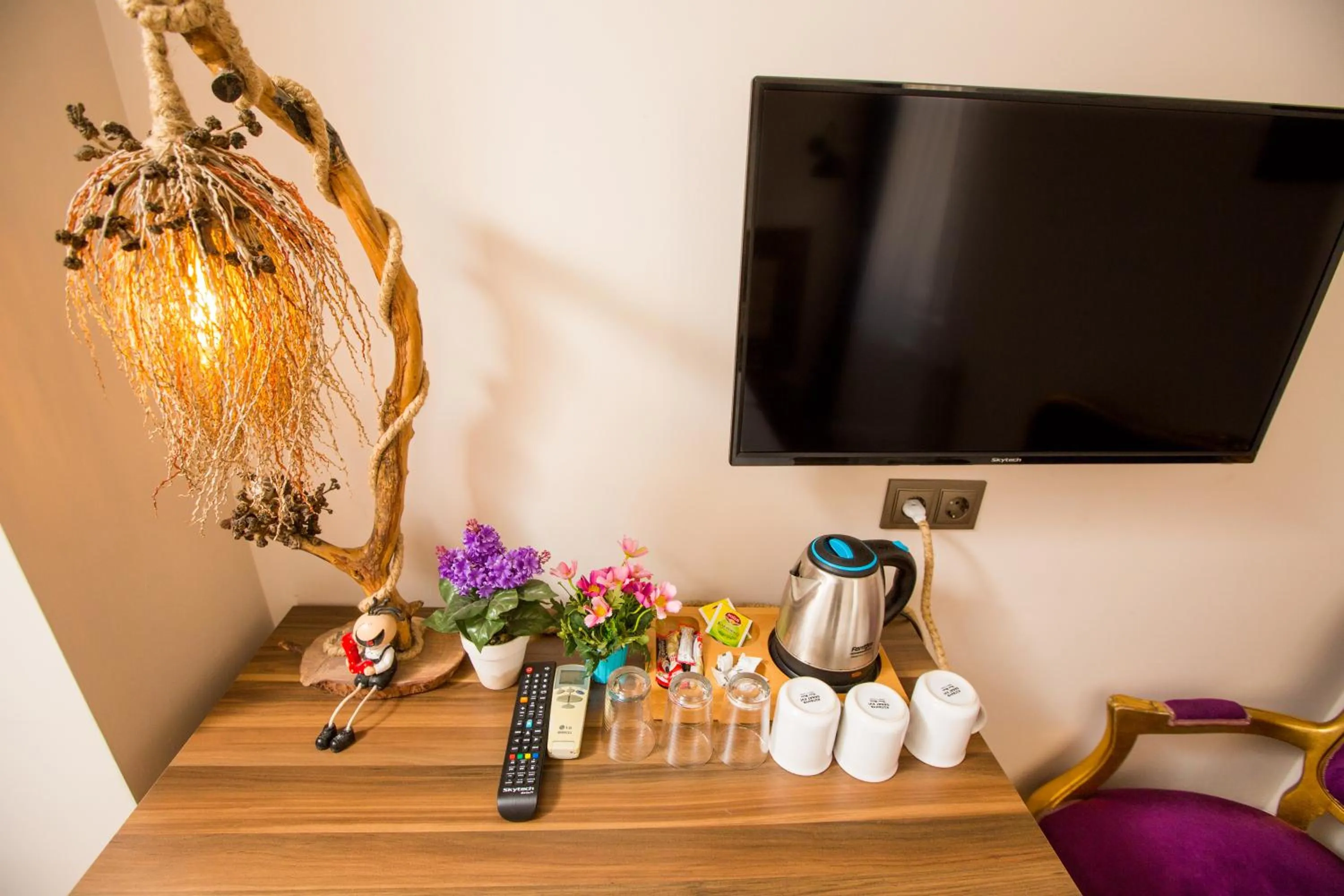 TV and multimedia in Corner Garden Hotel