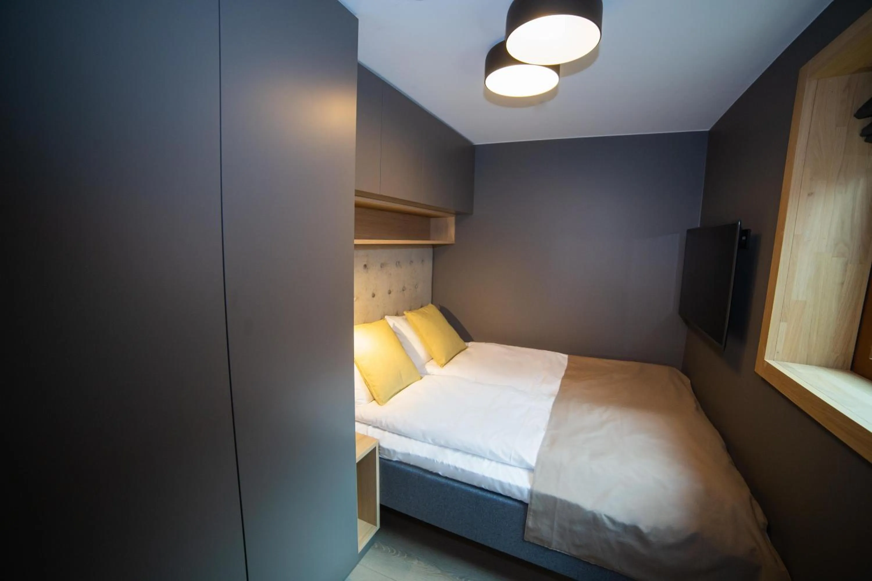 Bedroom, Bed in Home Again Apartments Kirkegata