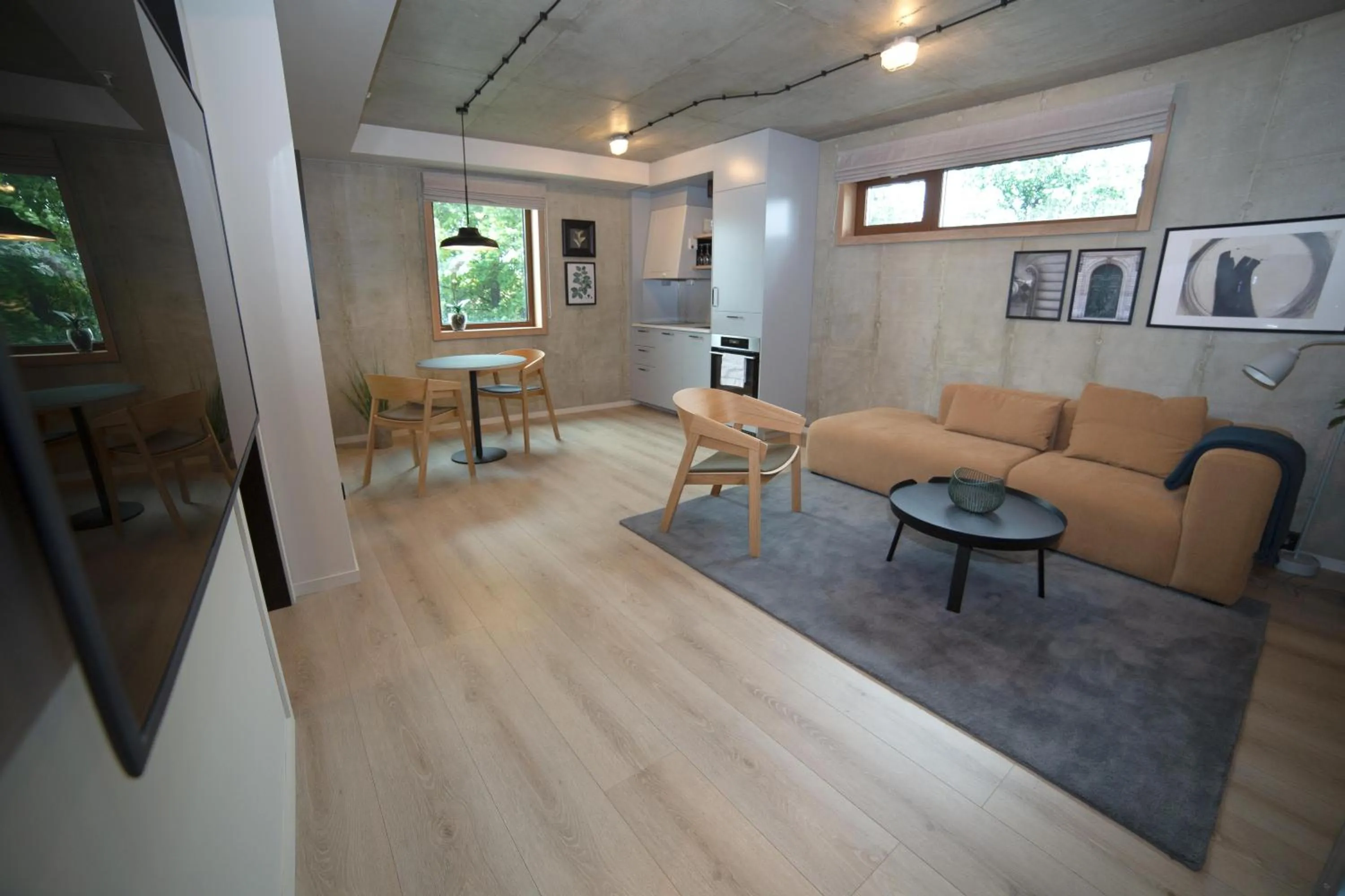 Kitchen or kitchenette in Home Again Apartments Kirkegata