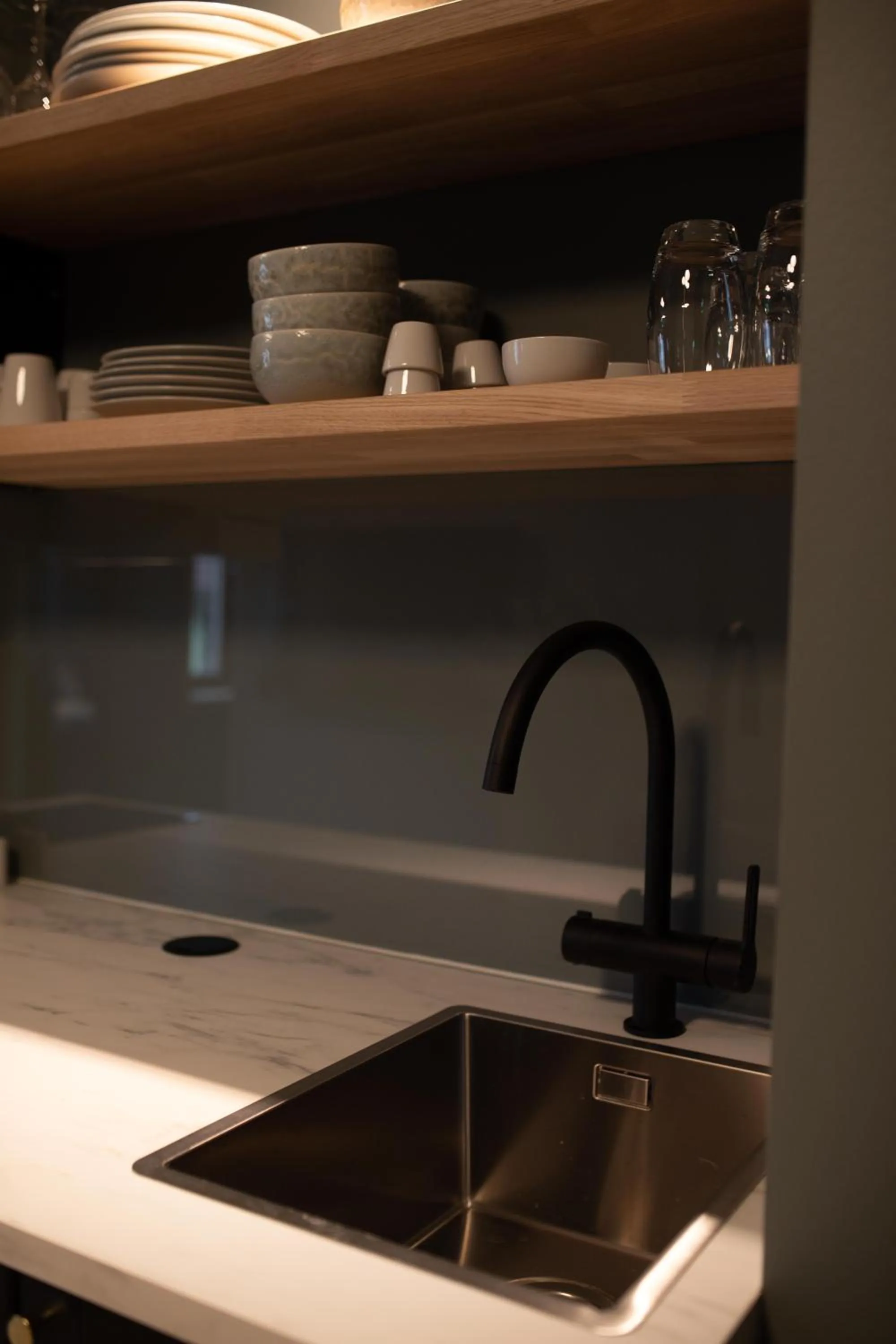 Decorative detail in Home Again Apartments Kirkegata