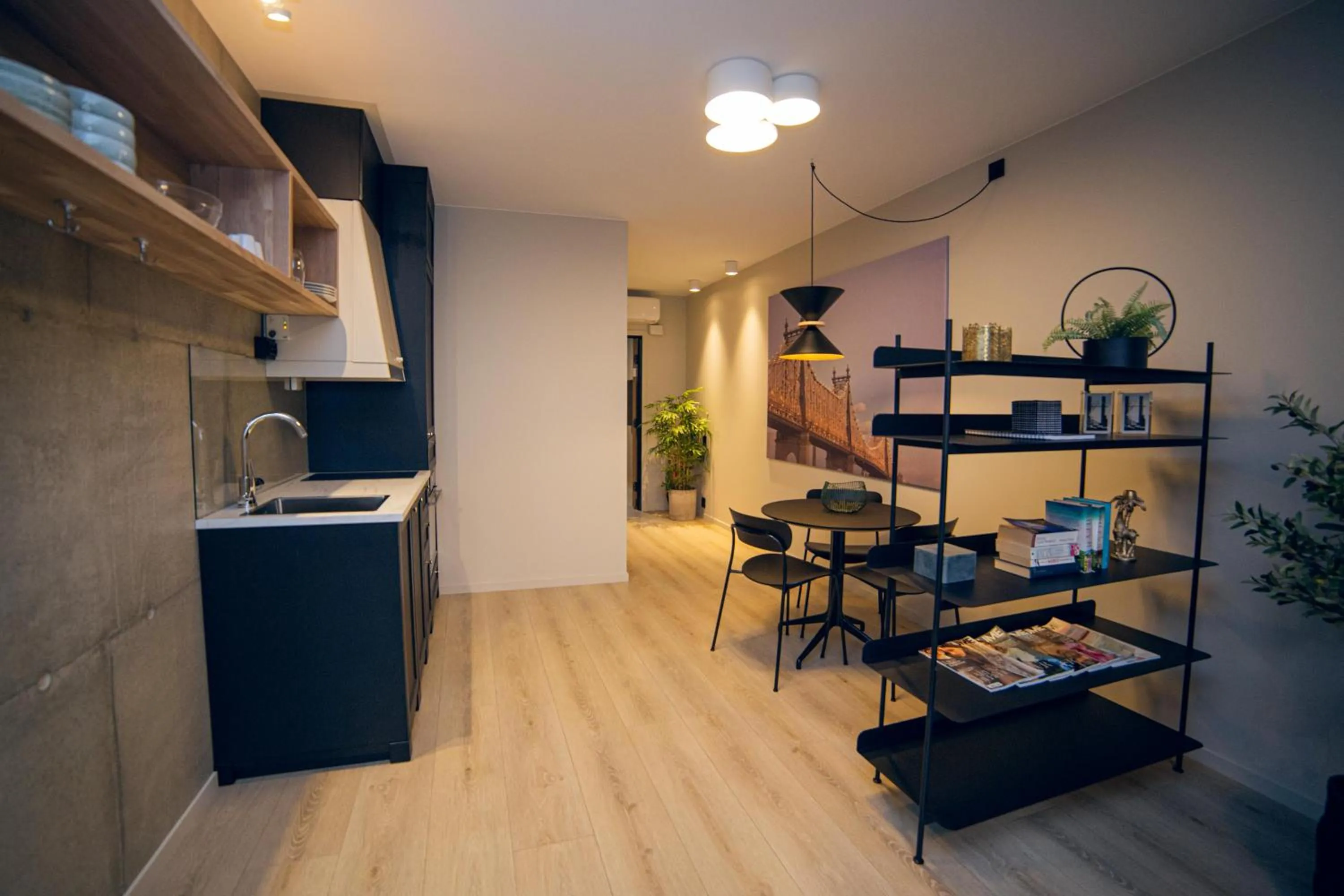 Kitchen or kitchenette in Home Again Apartments Kirkegata