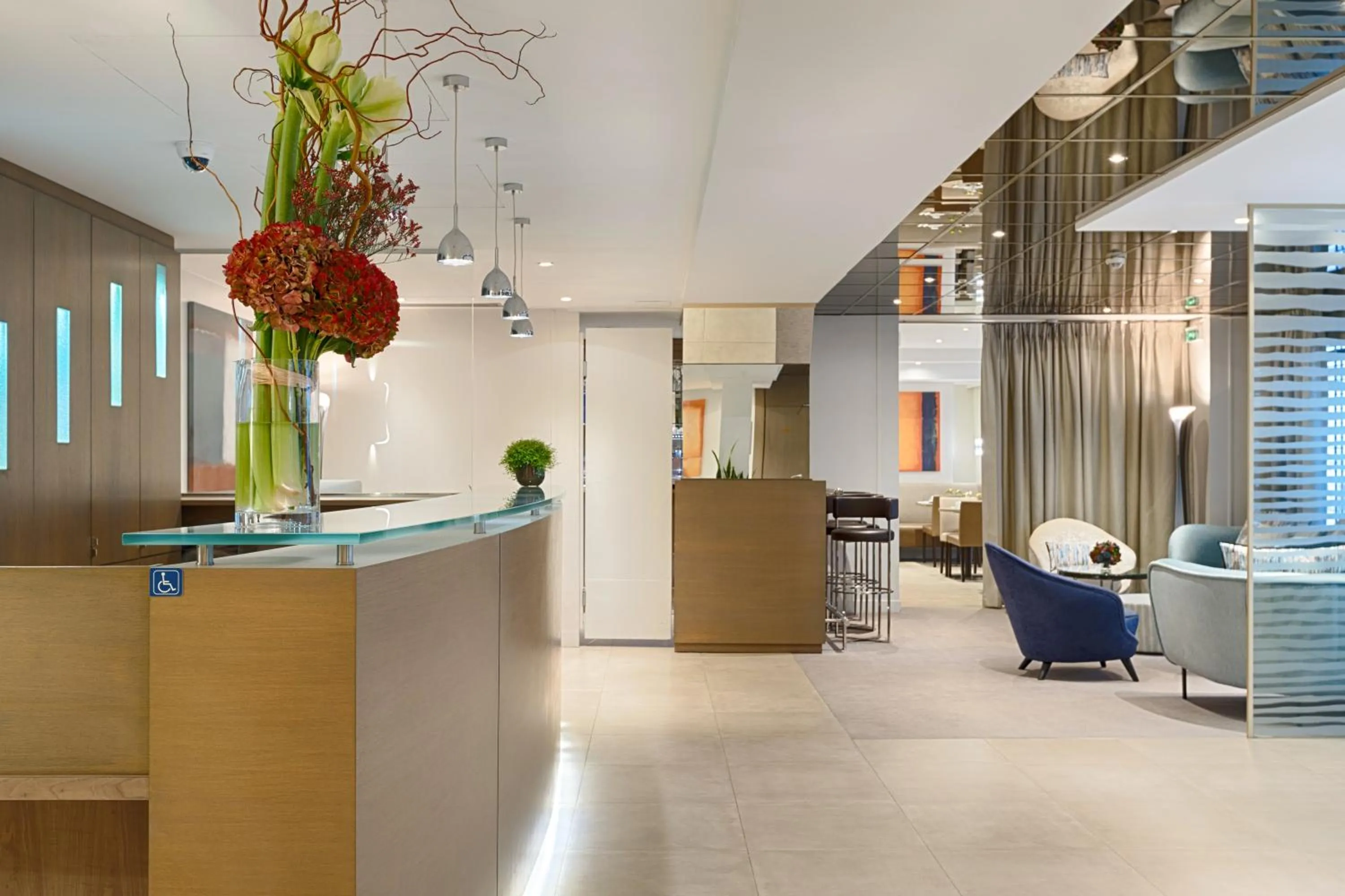 Lobby or reception in Floride-Etoile
