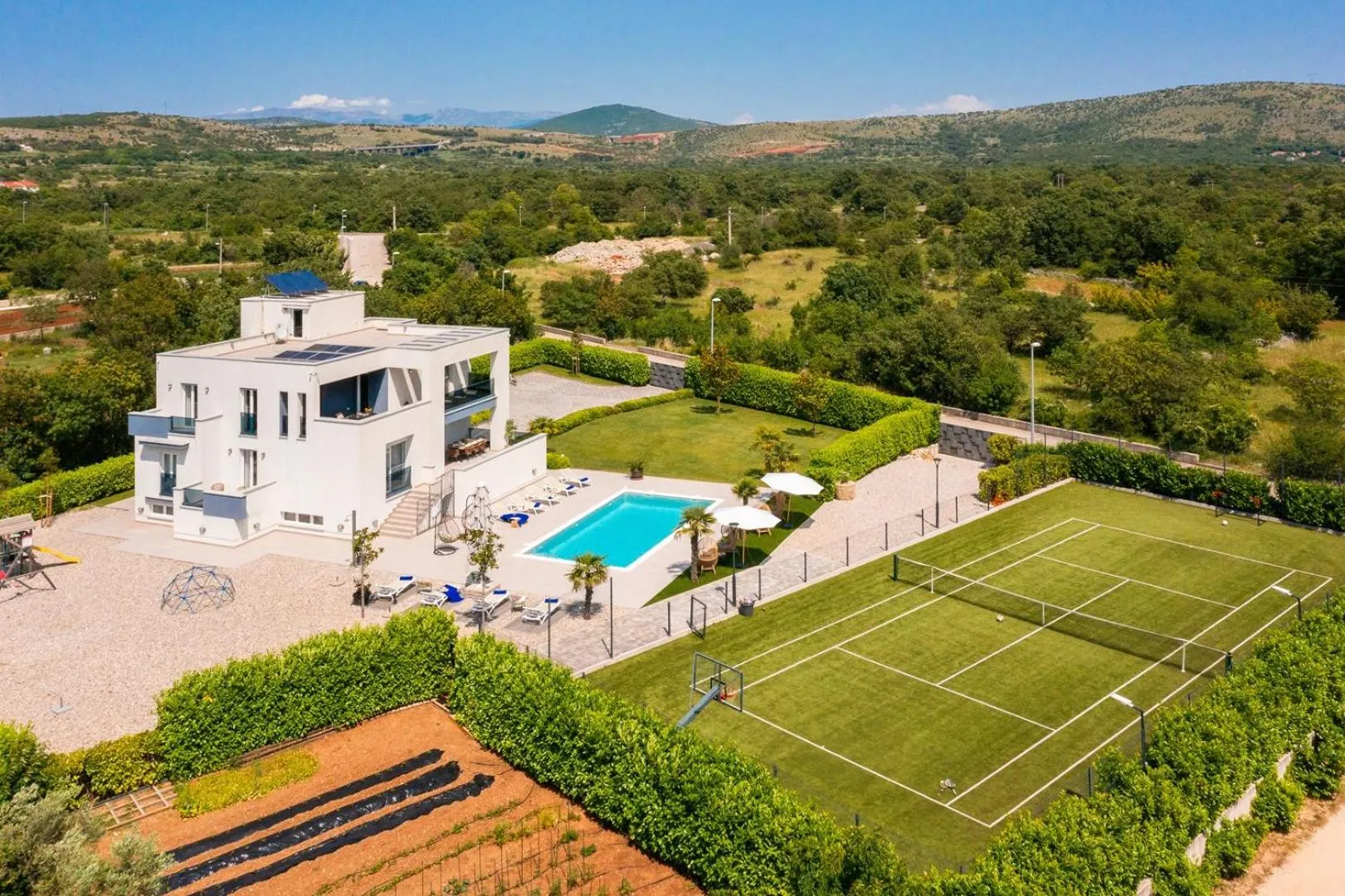 Villa Marijeta exclusive 5 star villa with 50sqm private pool, 6 bedrooms and playroom