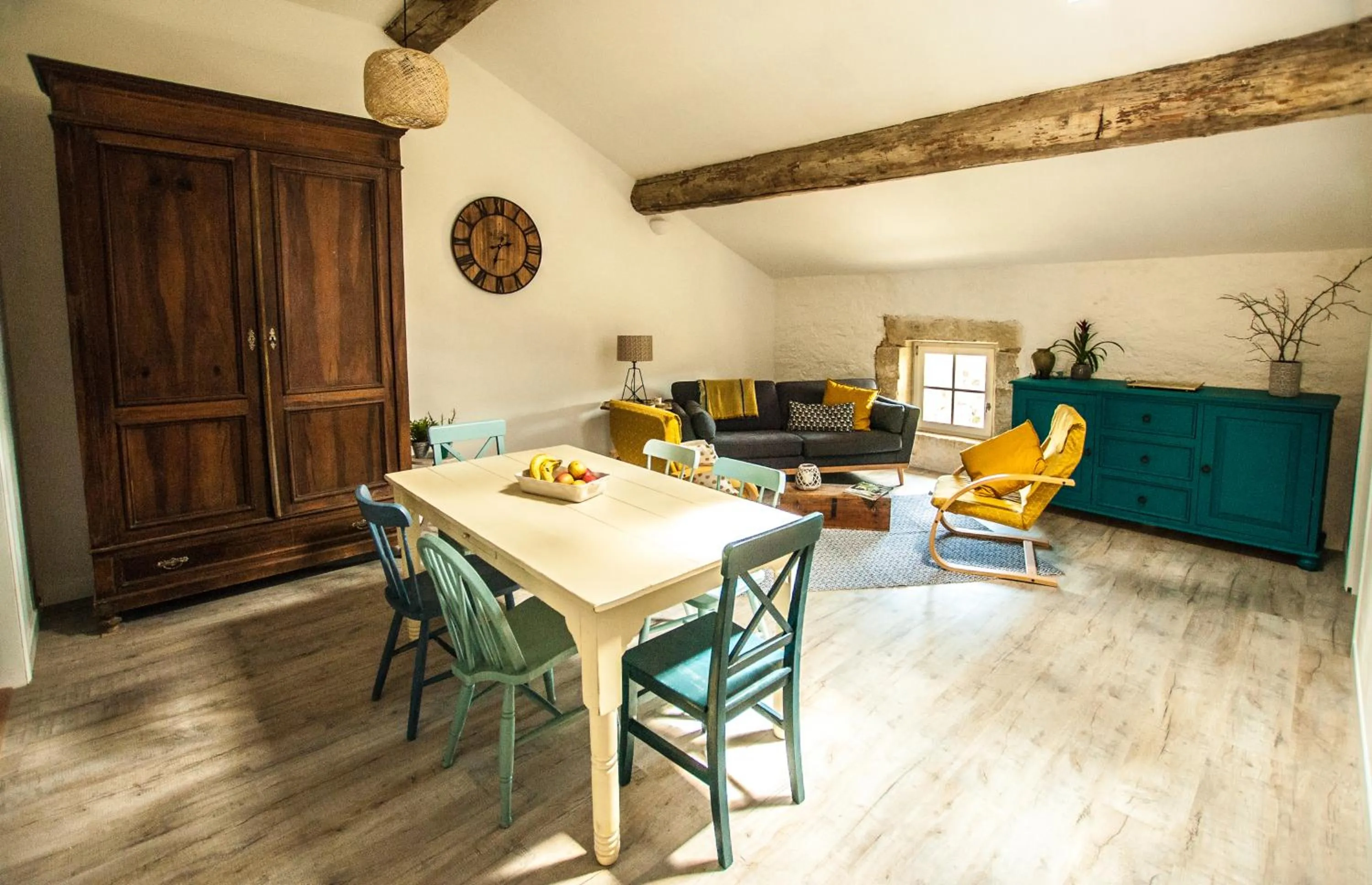 Seating area in La Calade