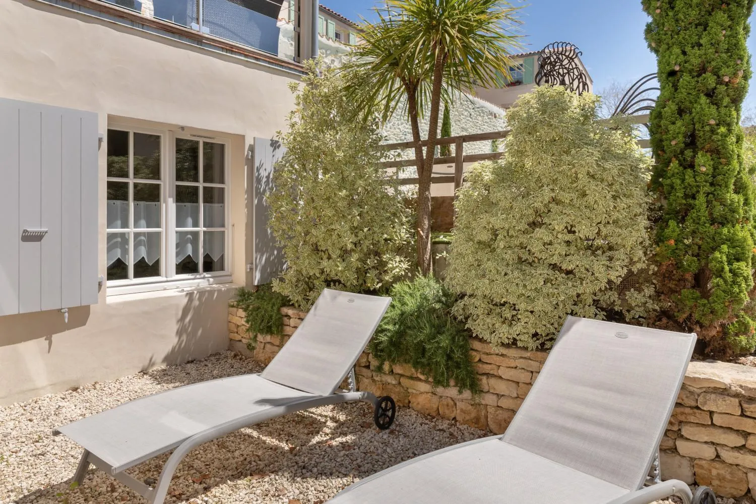Patio in Villa de L'Eclusier