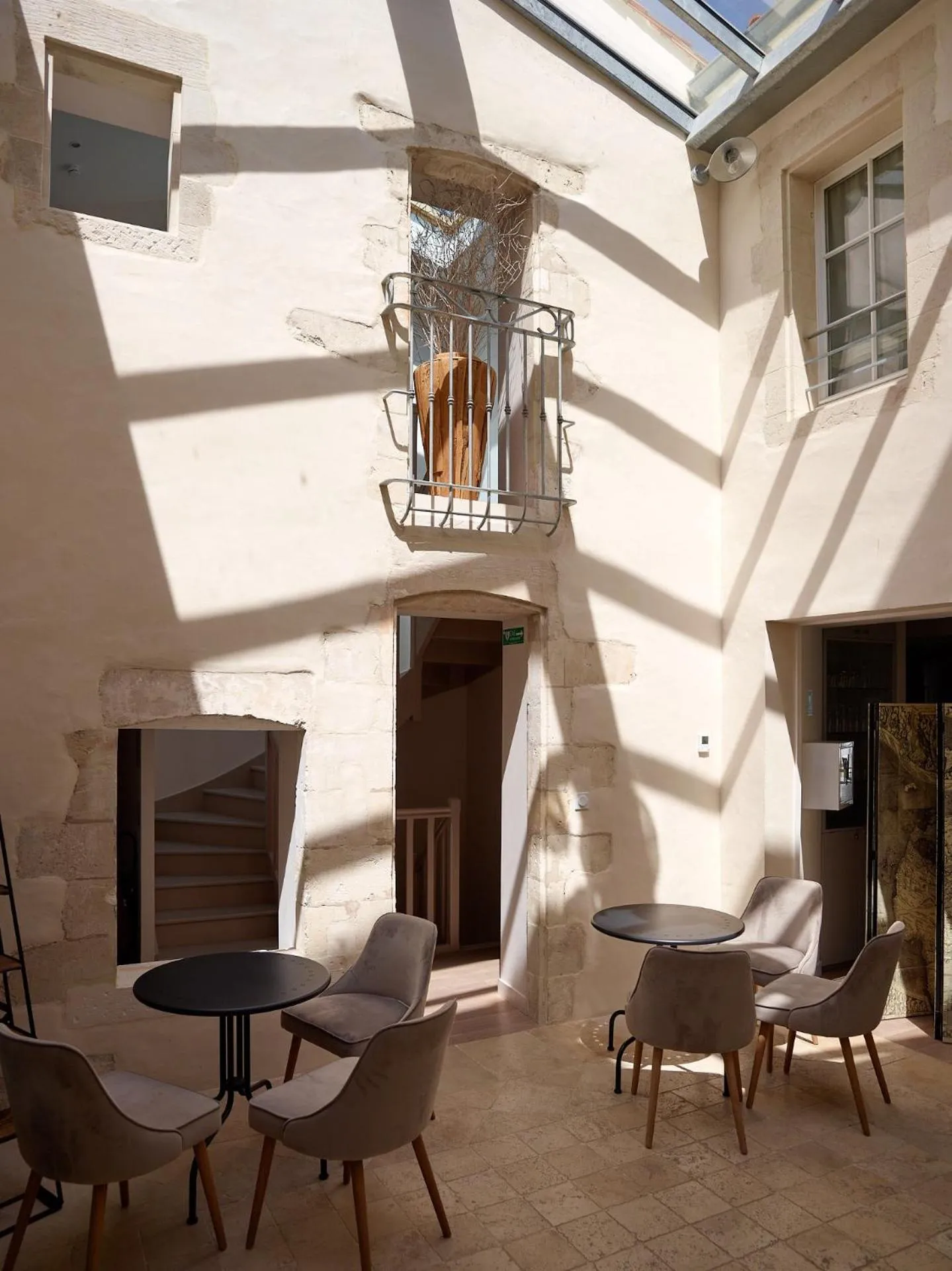 Patio in Villa de L'Eclusier