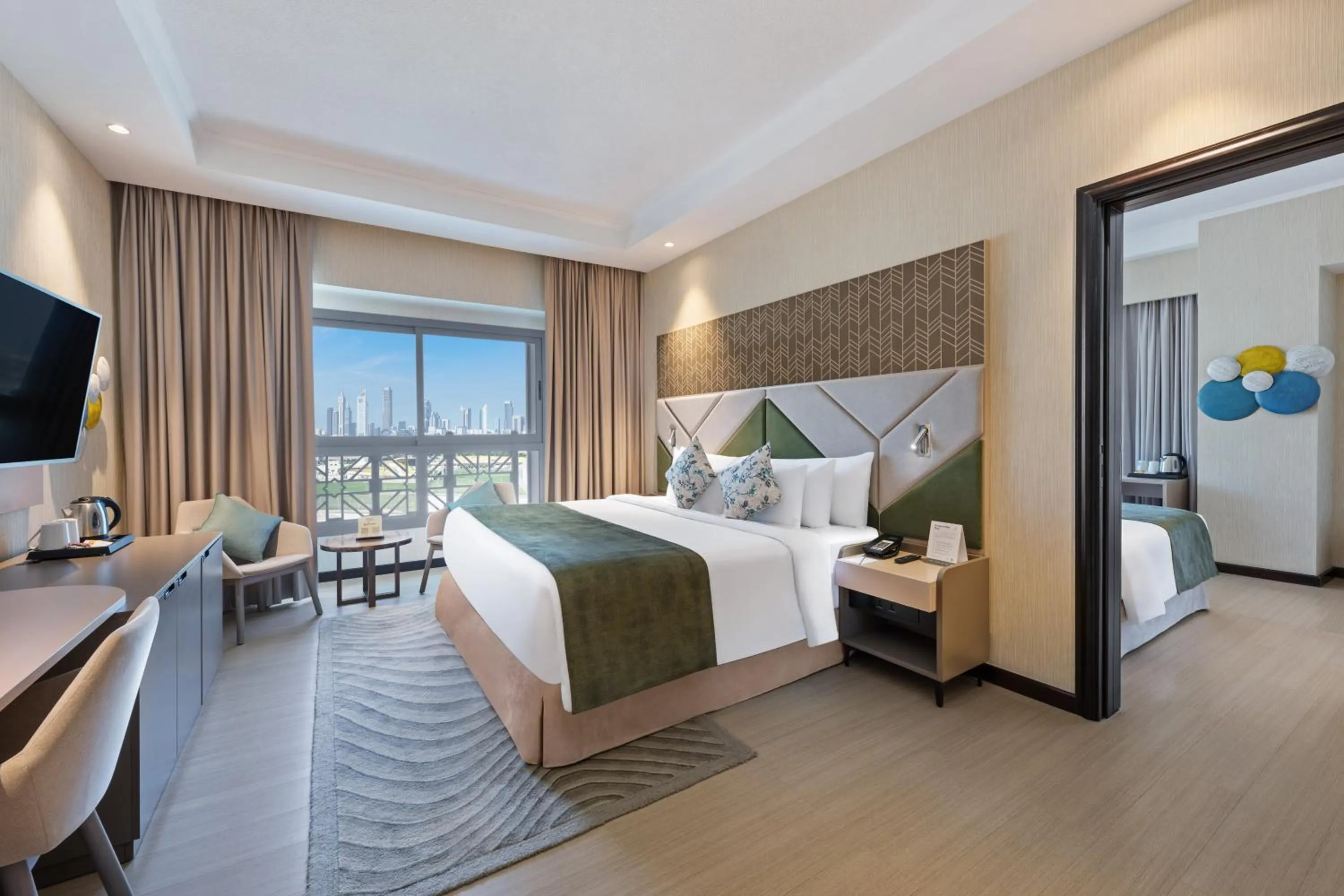 Bedroom, Bed in Barcelo Al Jaddaf, Dubai