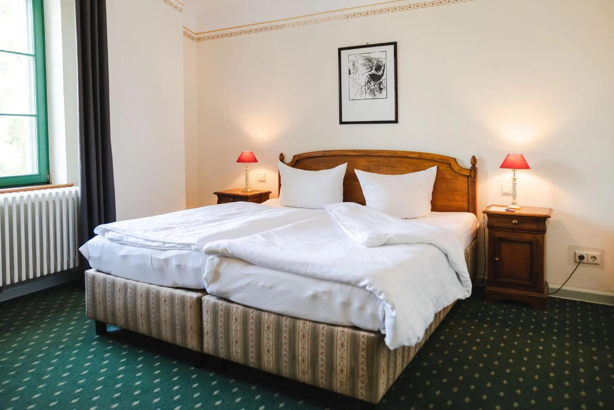 Bed in Brauhaus in Spandau