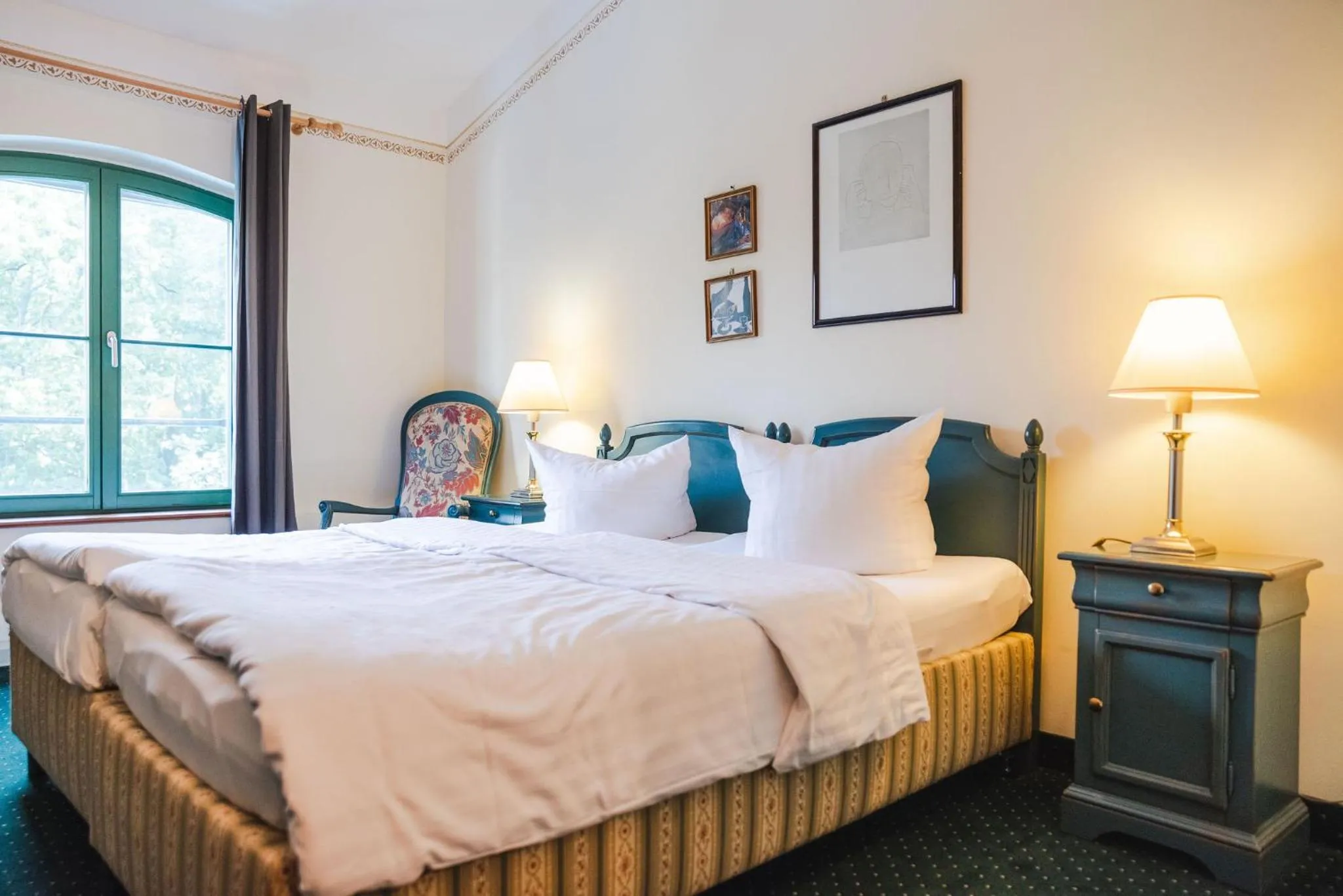 Bed in Brauhaus in Spandau