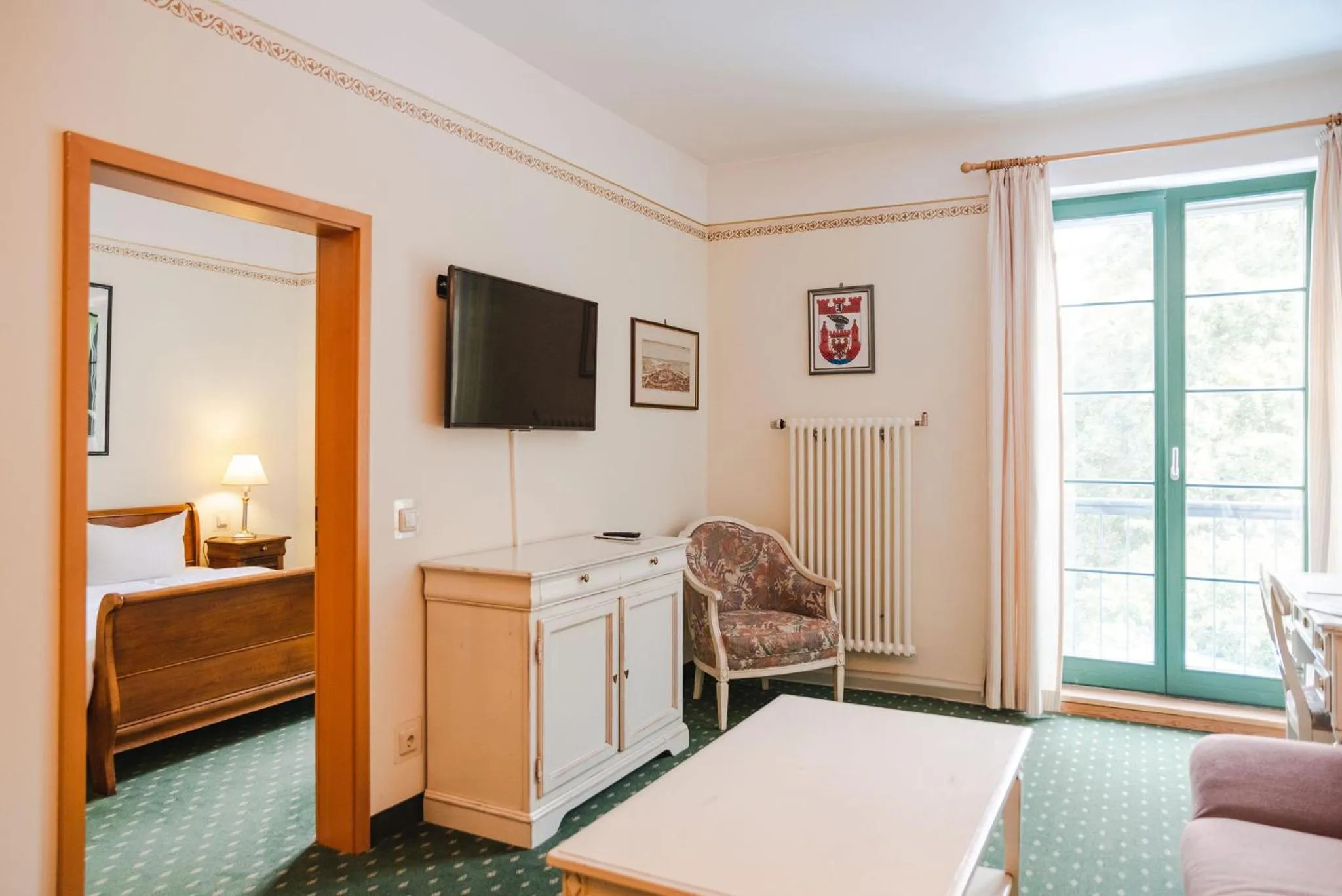 Bed in Brauhaus in Spandau