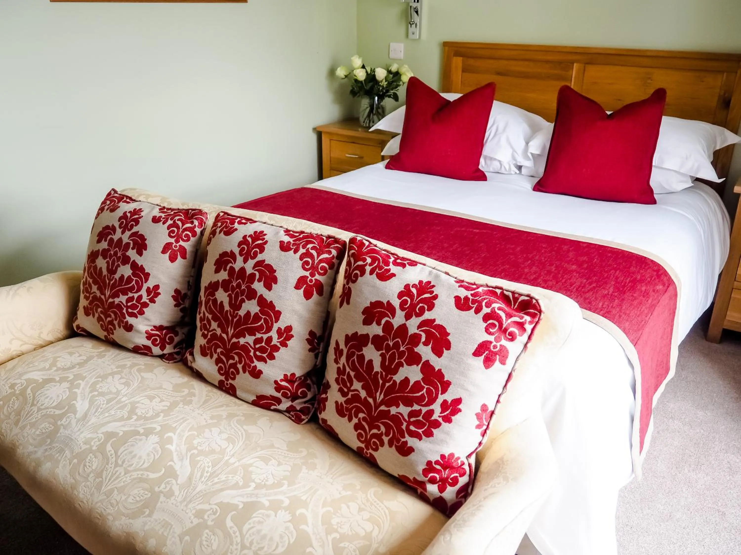 Bed in The Wensleydale Hotel