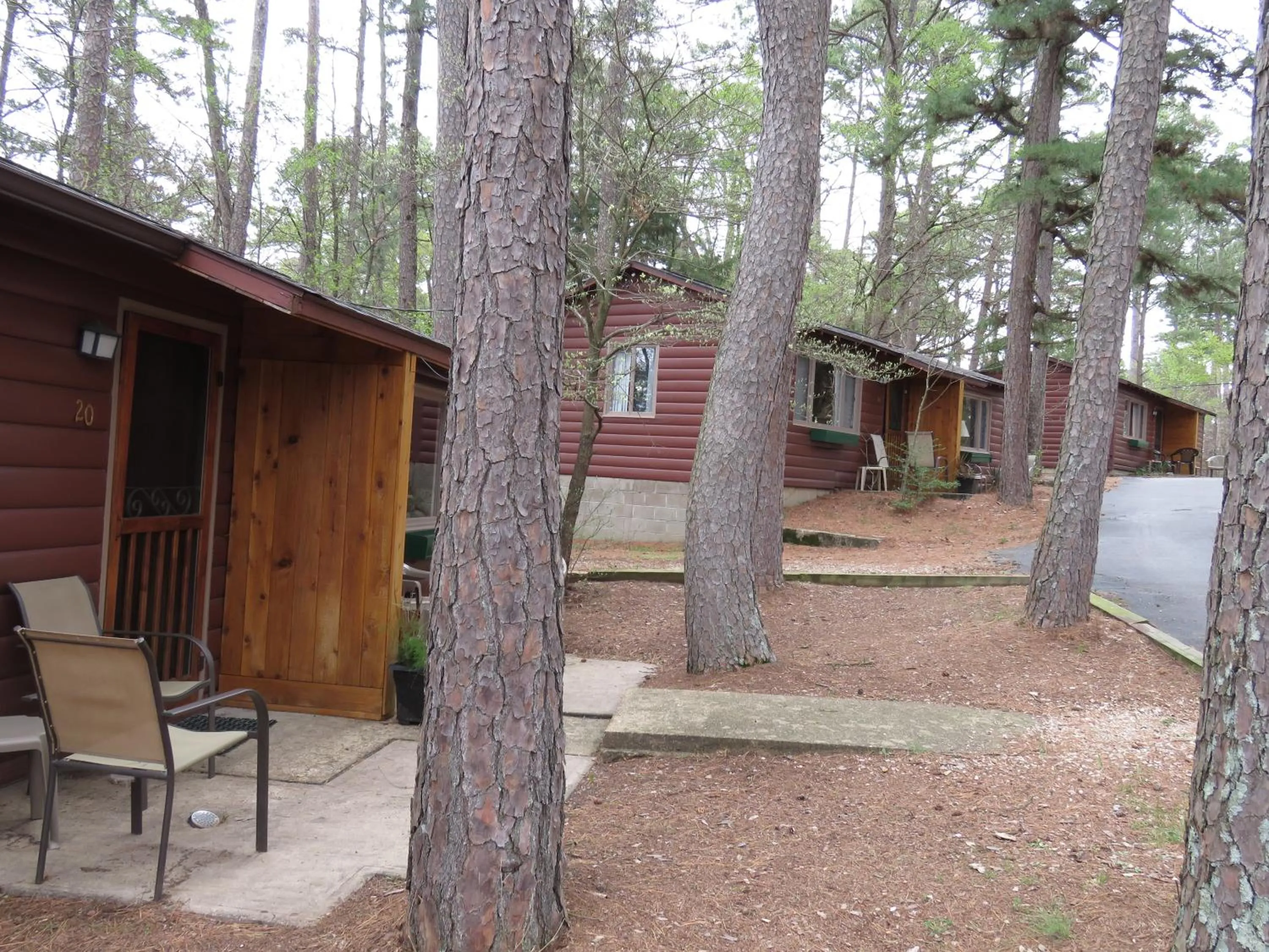 Property building in Tall Pines Inn