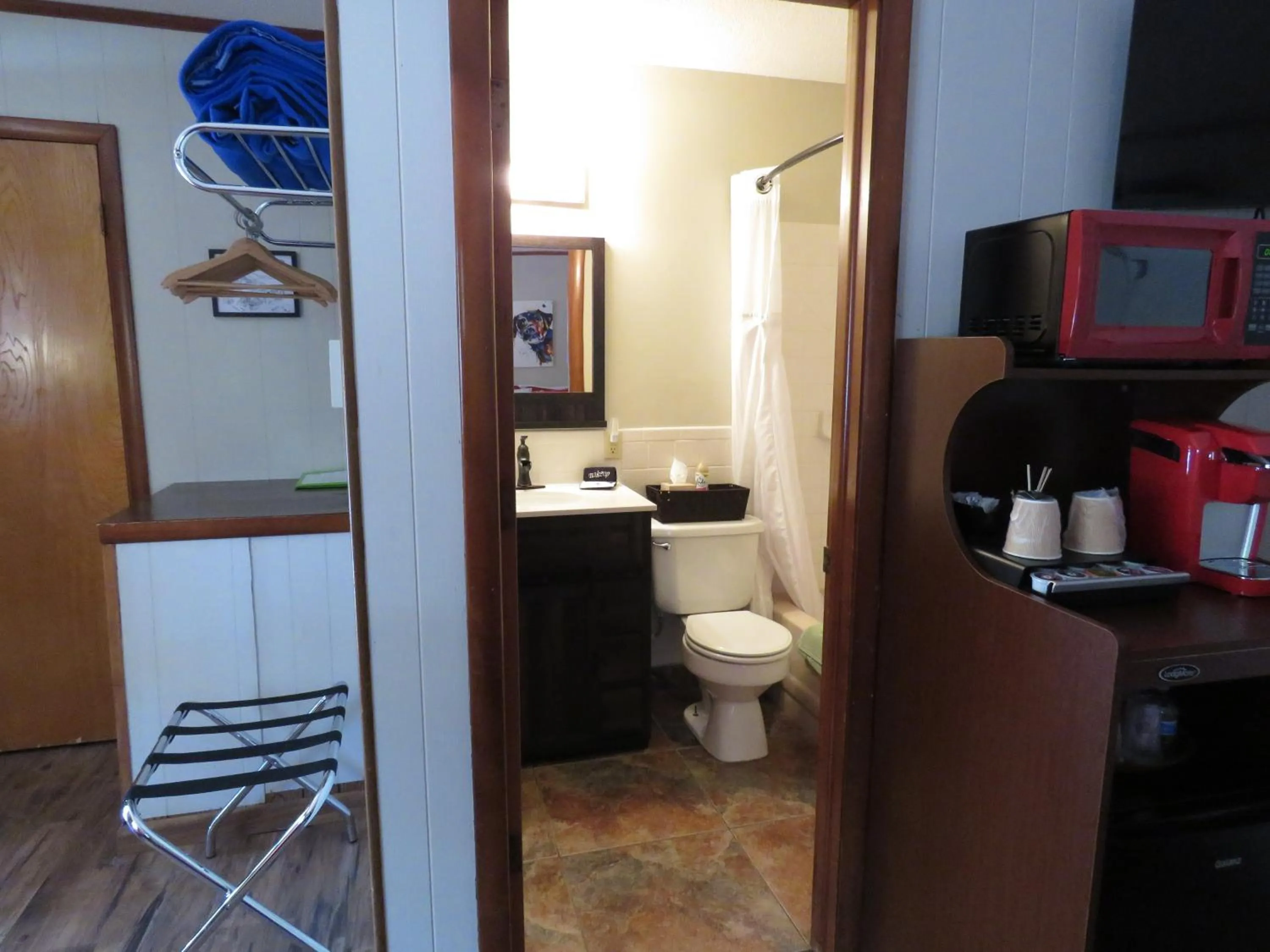 Bathroom in Tall Pines Inn