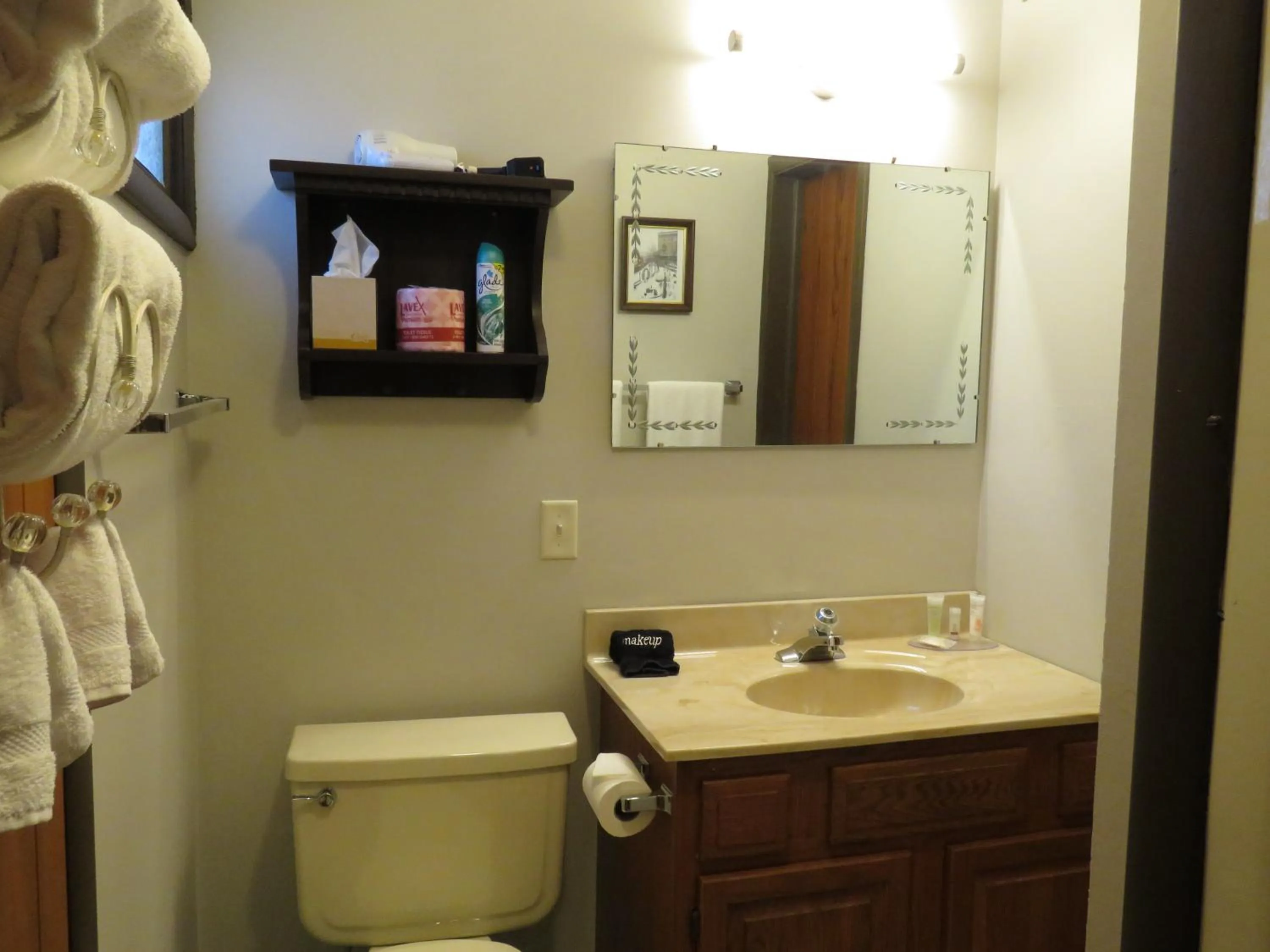 Shower in Tall Pines Inn